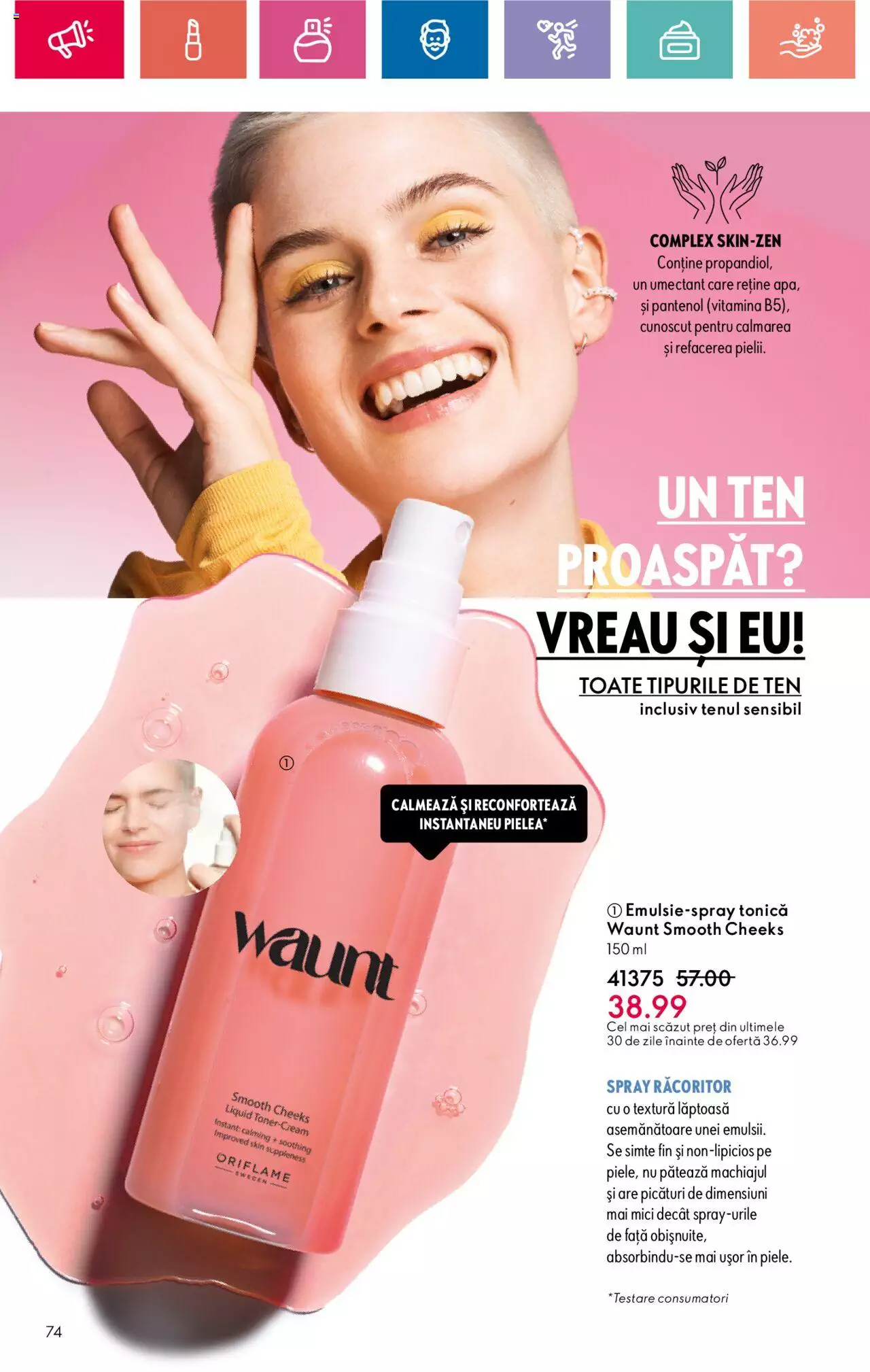Catalog Oriflame 18 Iunie - 8 Iulie 2024 | Pagina 74