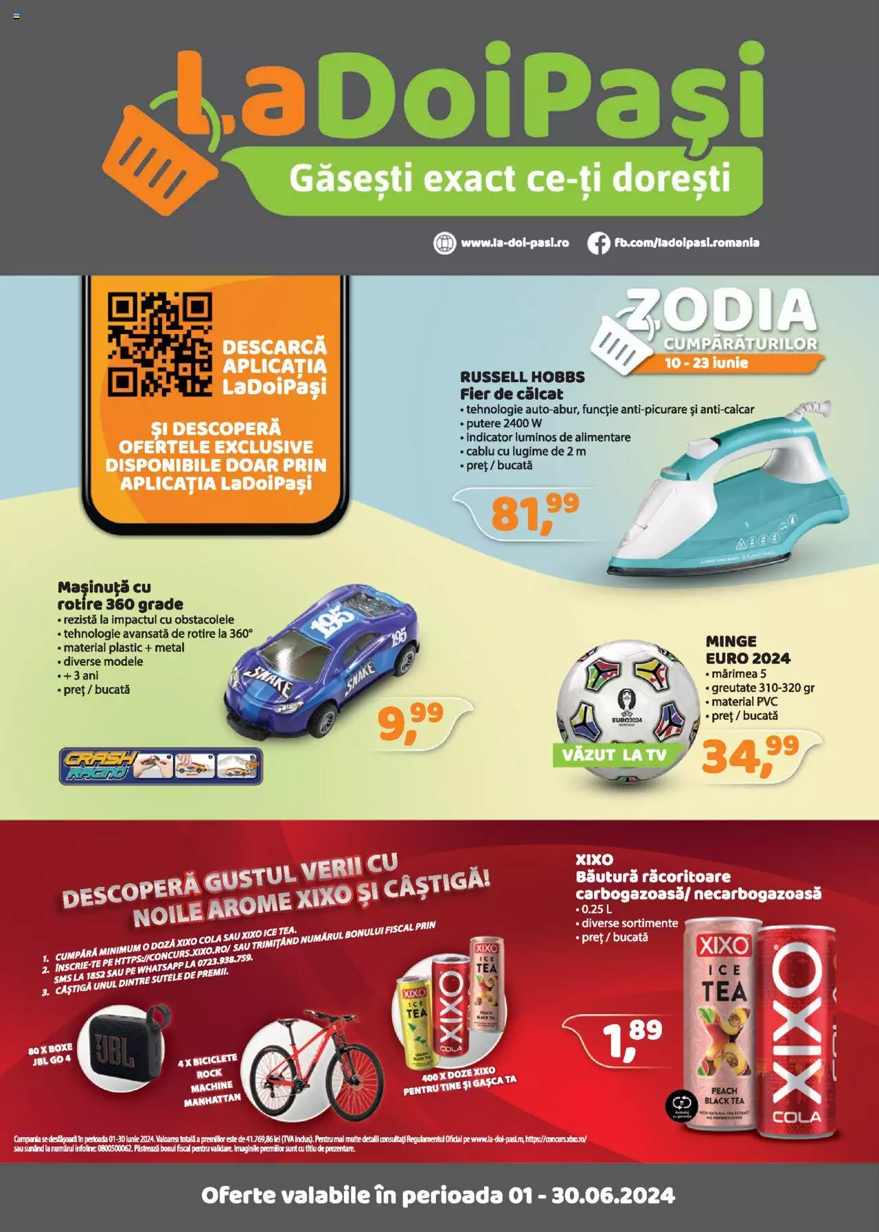 Catalog La Doi Pași 1 - 30 Iunie 2024 | Pagina 1