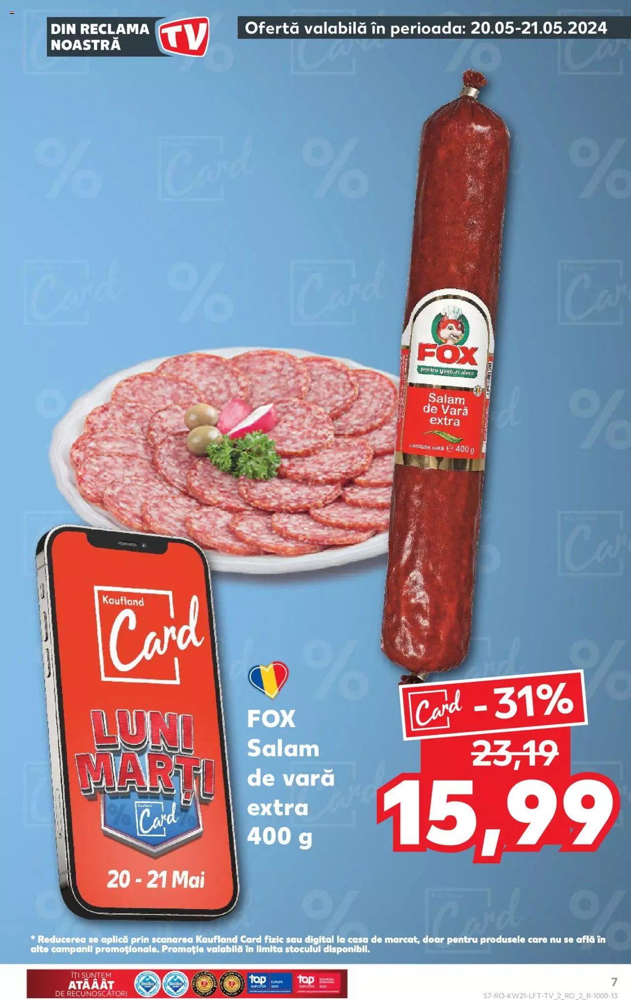 Catalog Kaufland 22 - 28 Mai 2024 | Pagina 7
