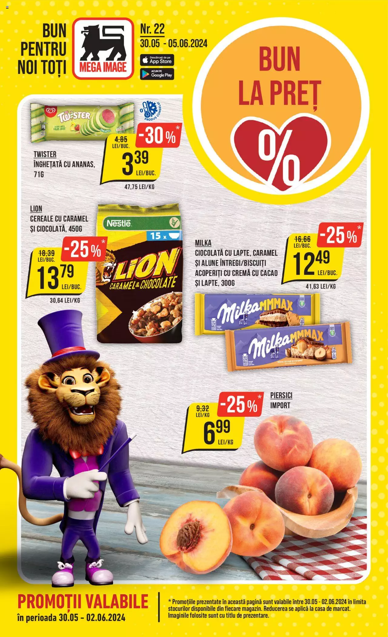 Catalog Mega Image 30 Mai - 5 Iunie 2024 | Pagina 1