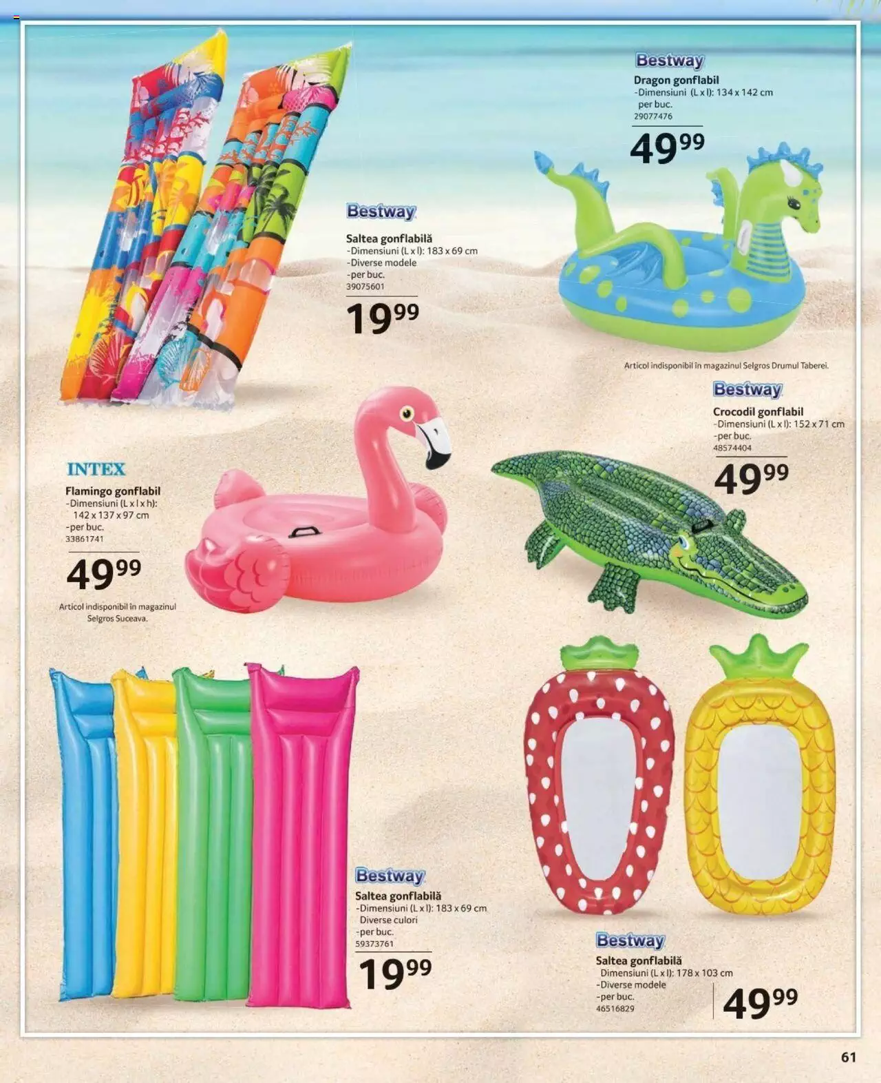 Catalog Selgros 31 Mai - 27 Iunie 2024 | Pagina 61