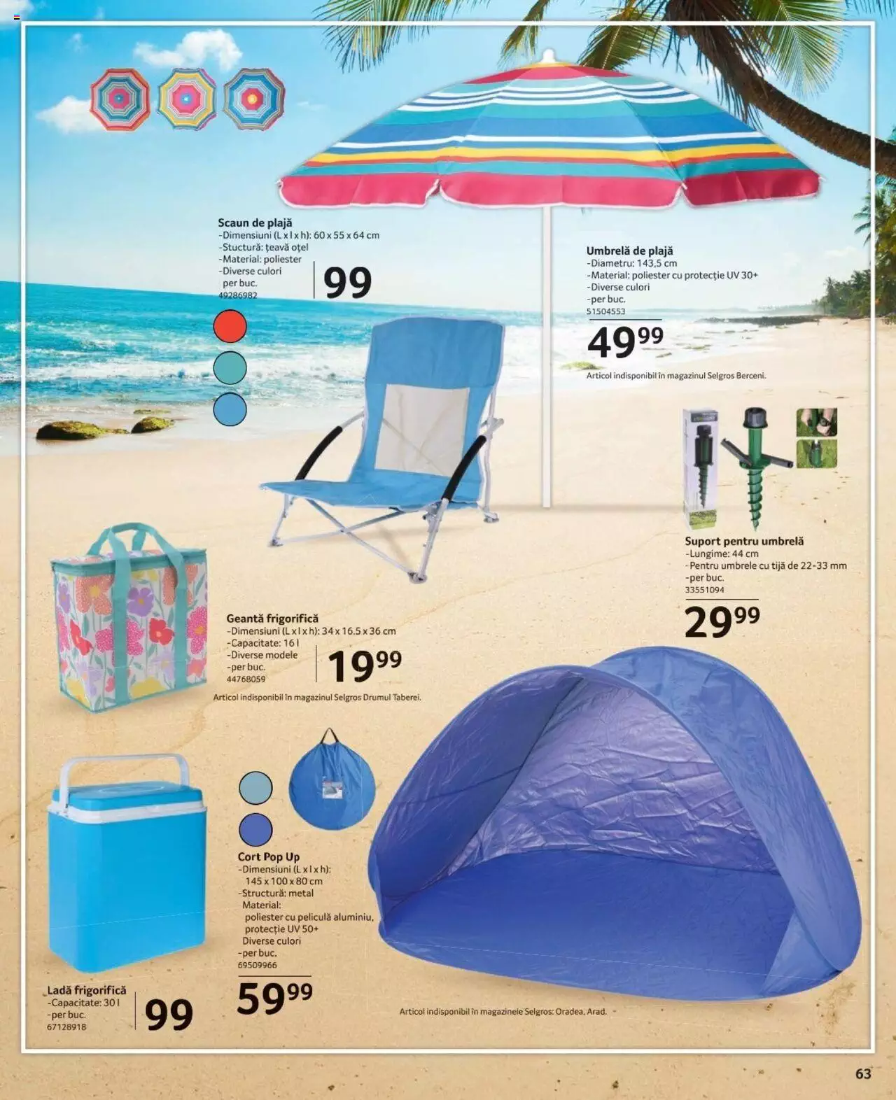 Catalog Selgros 31 Mai - 27 Iunie 2024 | Pagina 63