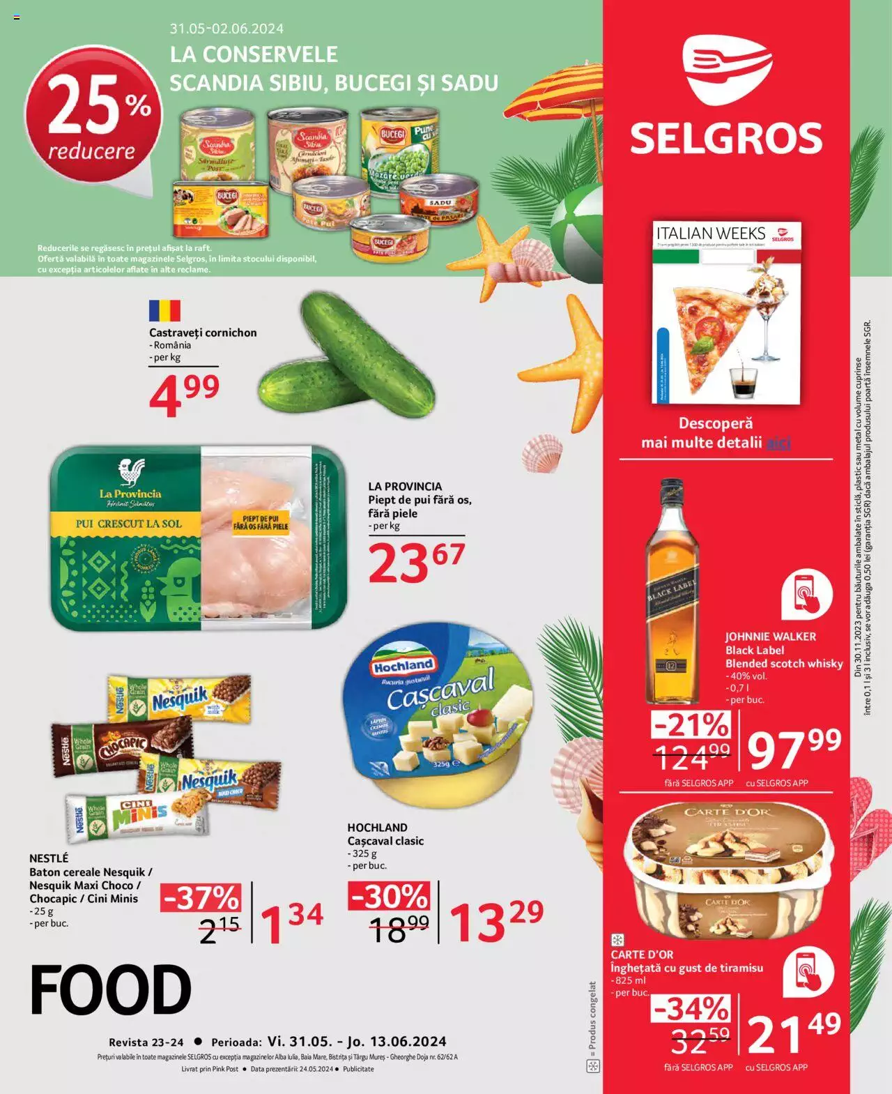 Catalog Selgros 31 Mai - 13 Iunie 2024 | Pagina 1