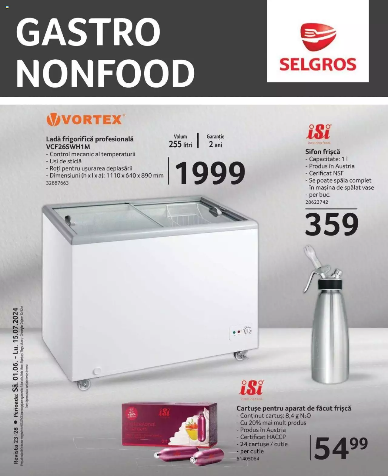 Catalog Selgros 1 Iunie - 15 Iulie 2024 | Pagina 1