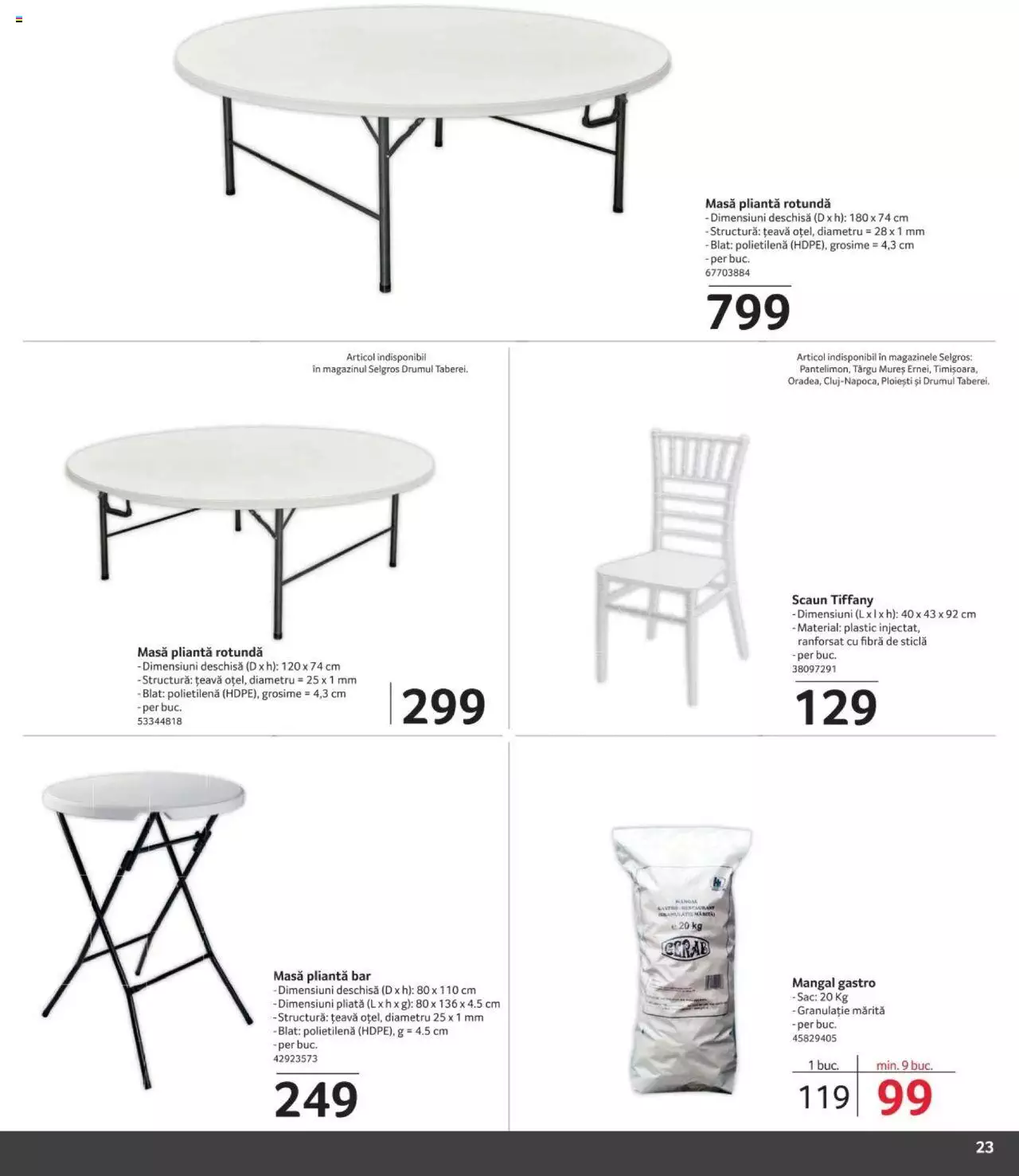 Catalog Selgros 1 Iunie - 15 Iulie 2024 | Pagina 23