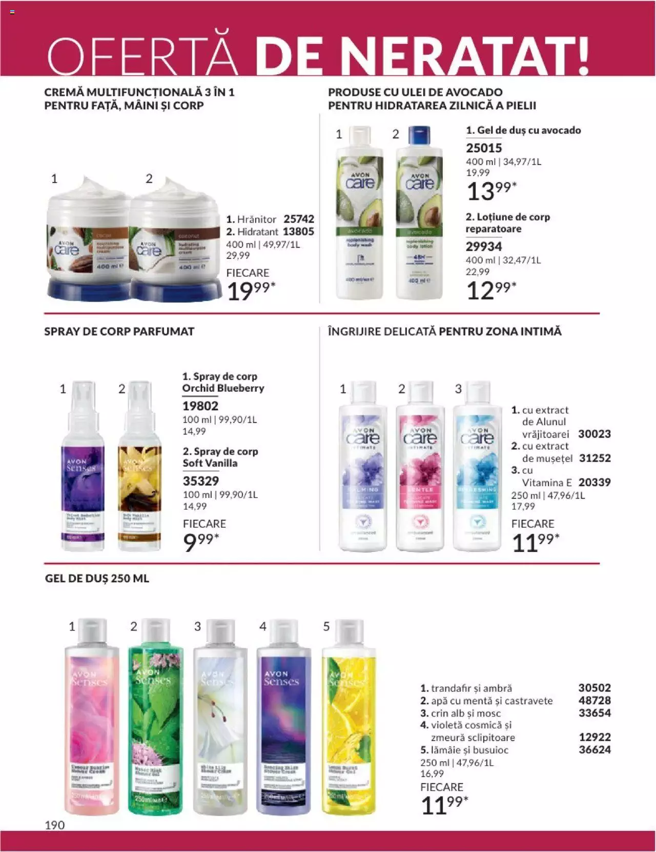 Catalog Avon 1 - 30 Iunie 2024 | Pagina 190