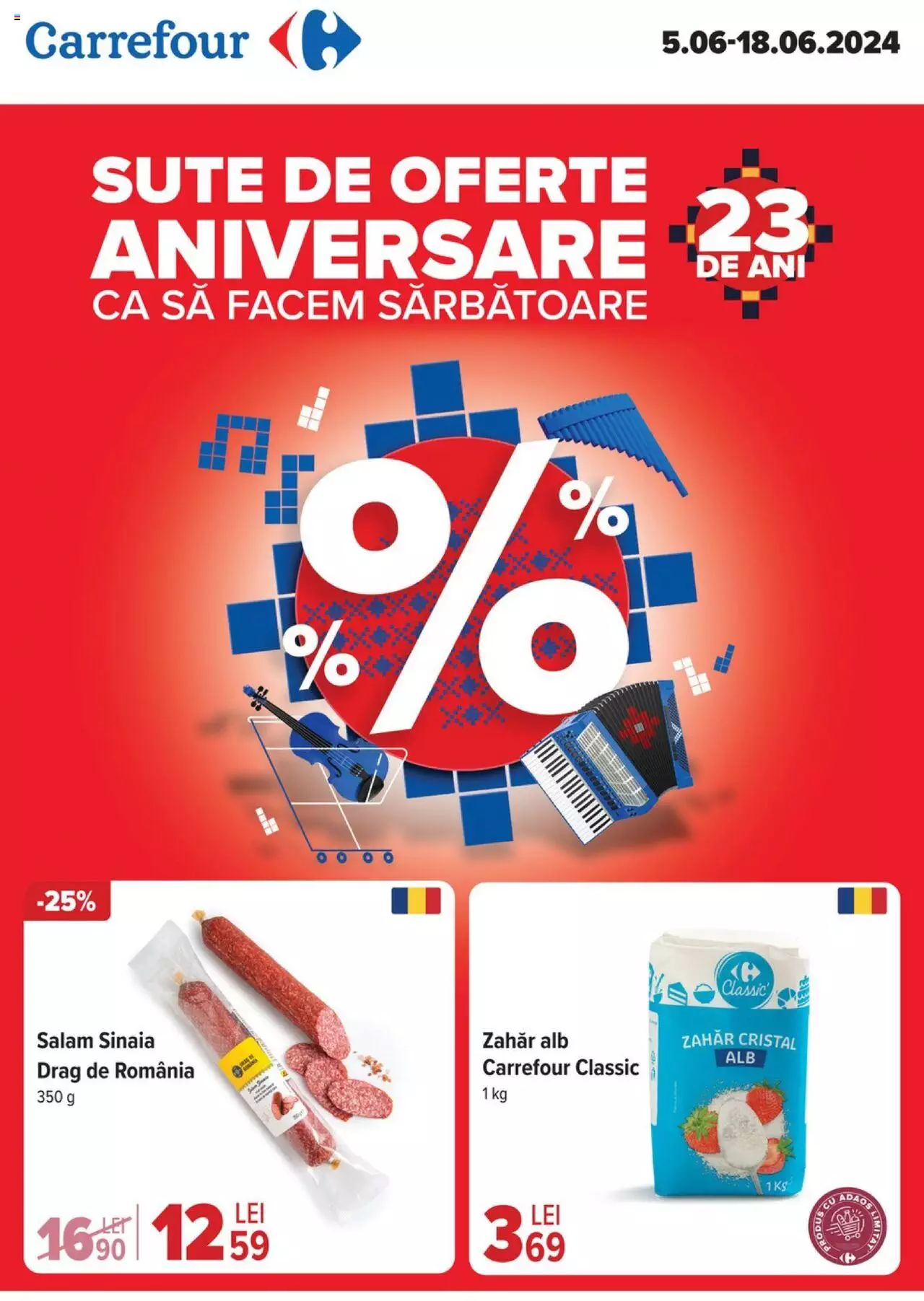 Catalog Carrefour 5 - 18 Iunie 2024 | Pagina 1