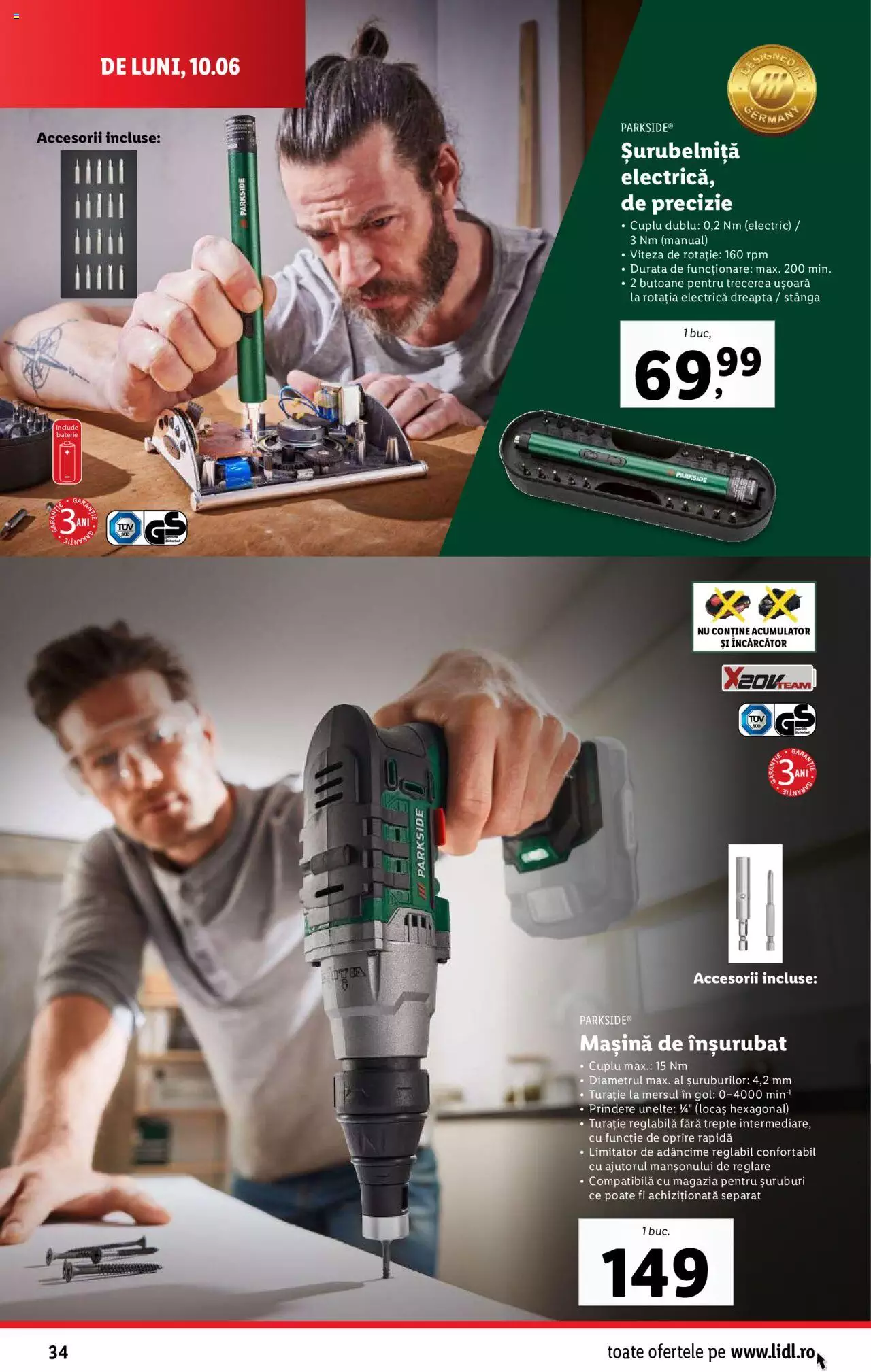 Catalog LIDL 10 - 16 Iunie 2024 | Pagina 34