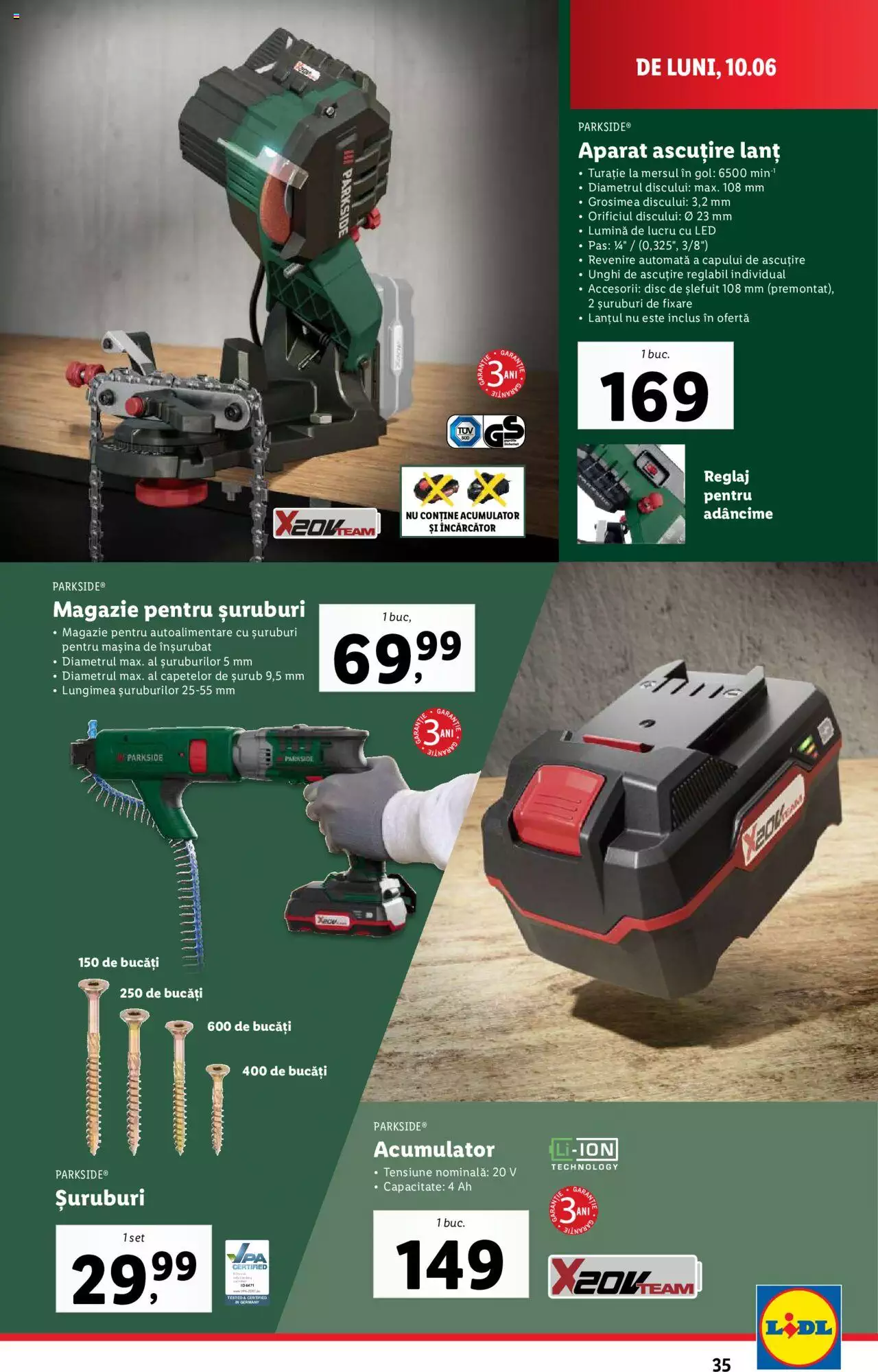 Catalog LIDL 10 - 16 Iunie 2024 | Pagina 35
