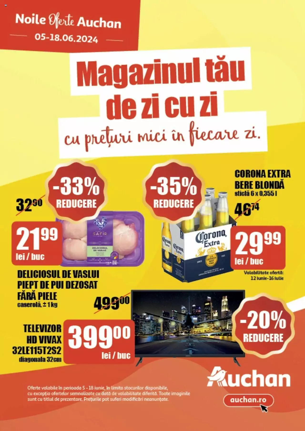 Catalog Auchan 5 - 18 Iunie 2024 | Pagina 1