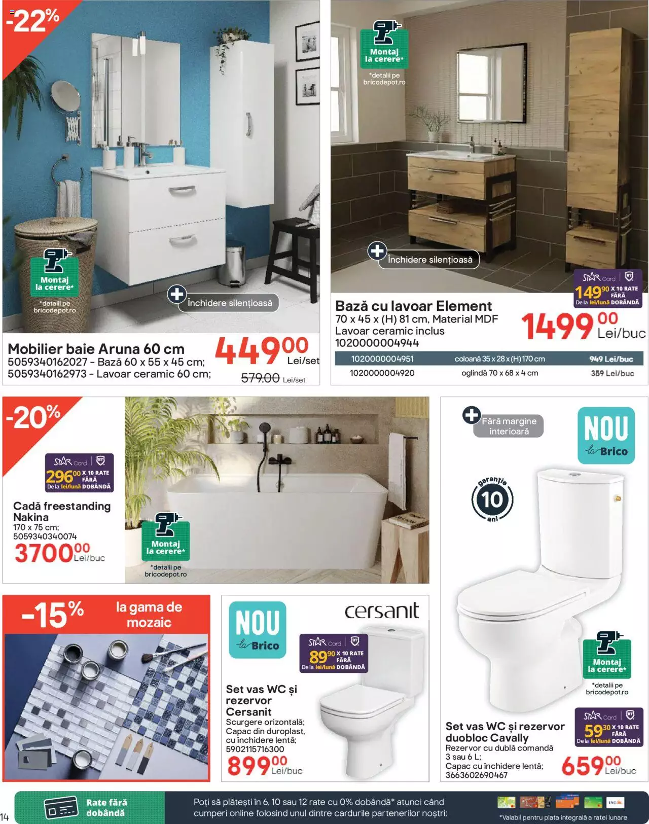 Catalog Brico Depot 6 Iunie - 2 Iulie 2024 | Pagina 14