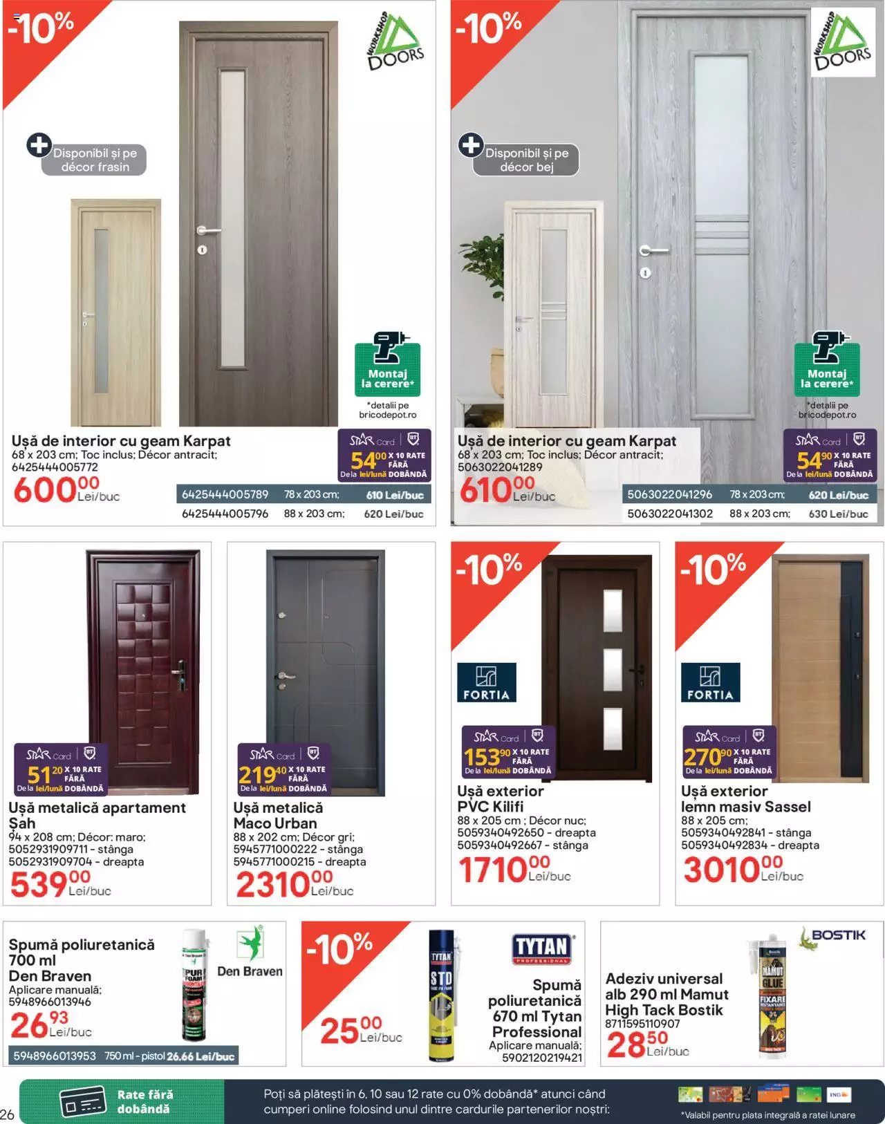 Catalog Brico Depot 6 Iunie - 2 Iulie 2024 | Pagina 26