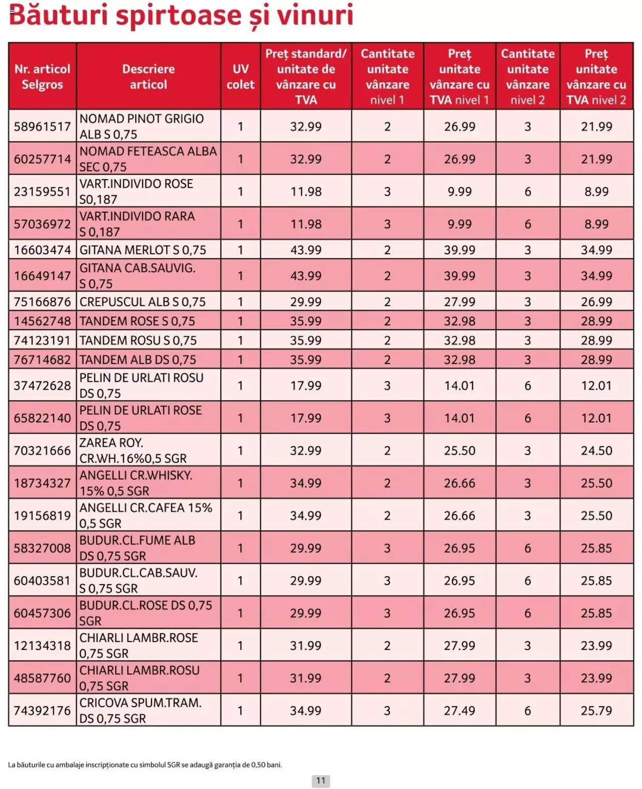 Catalog Selgros 1 - 30 Iunie 2024 | Pagina 11
