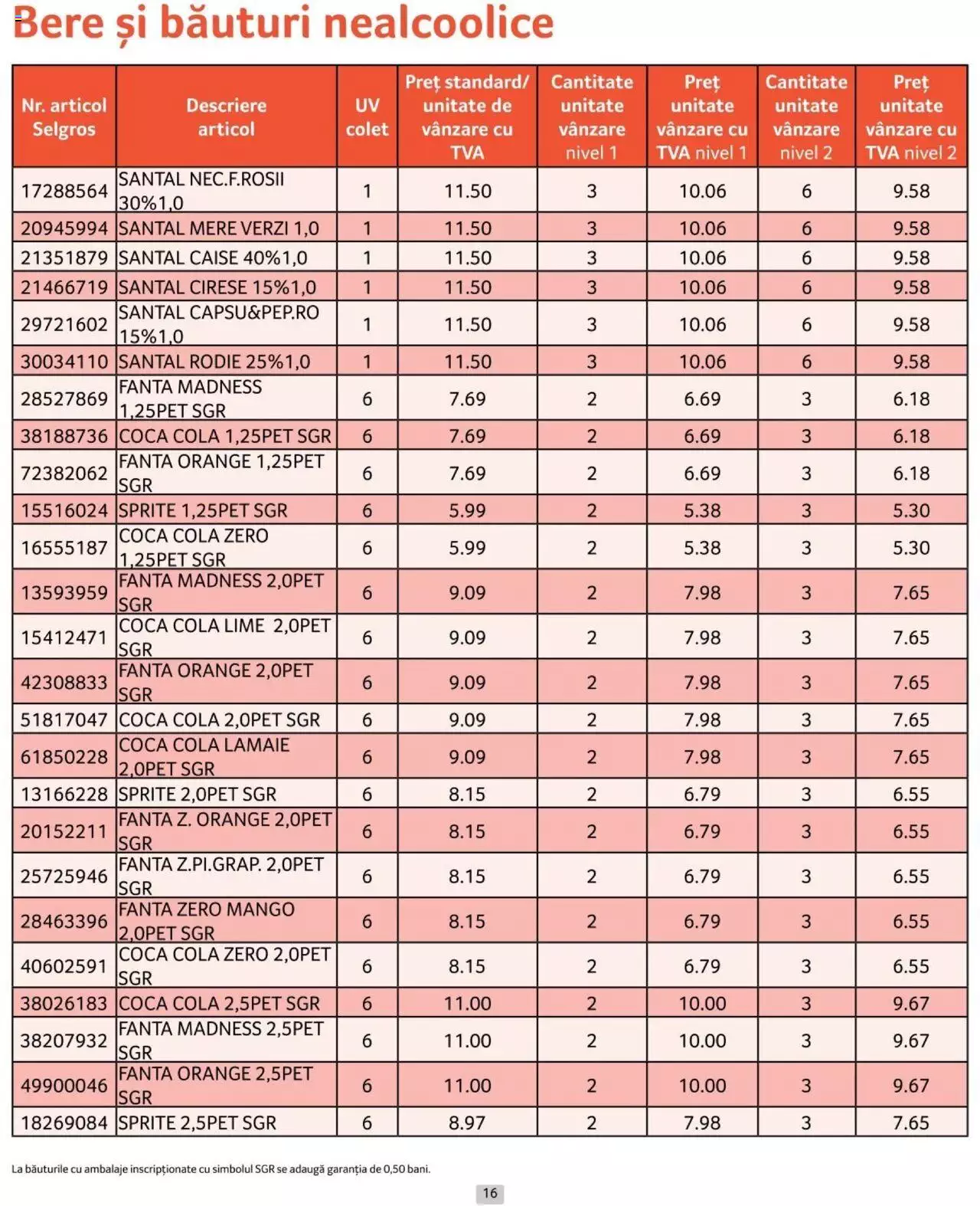 Catalog Selgros 1 - 30 Iunie 2024 | Pagina 16