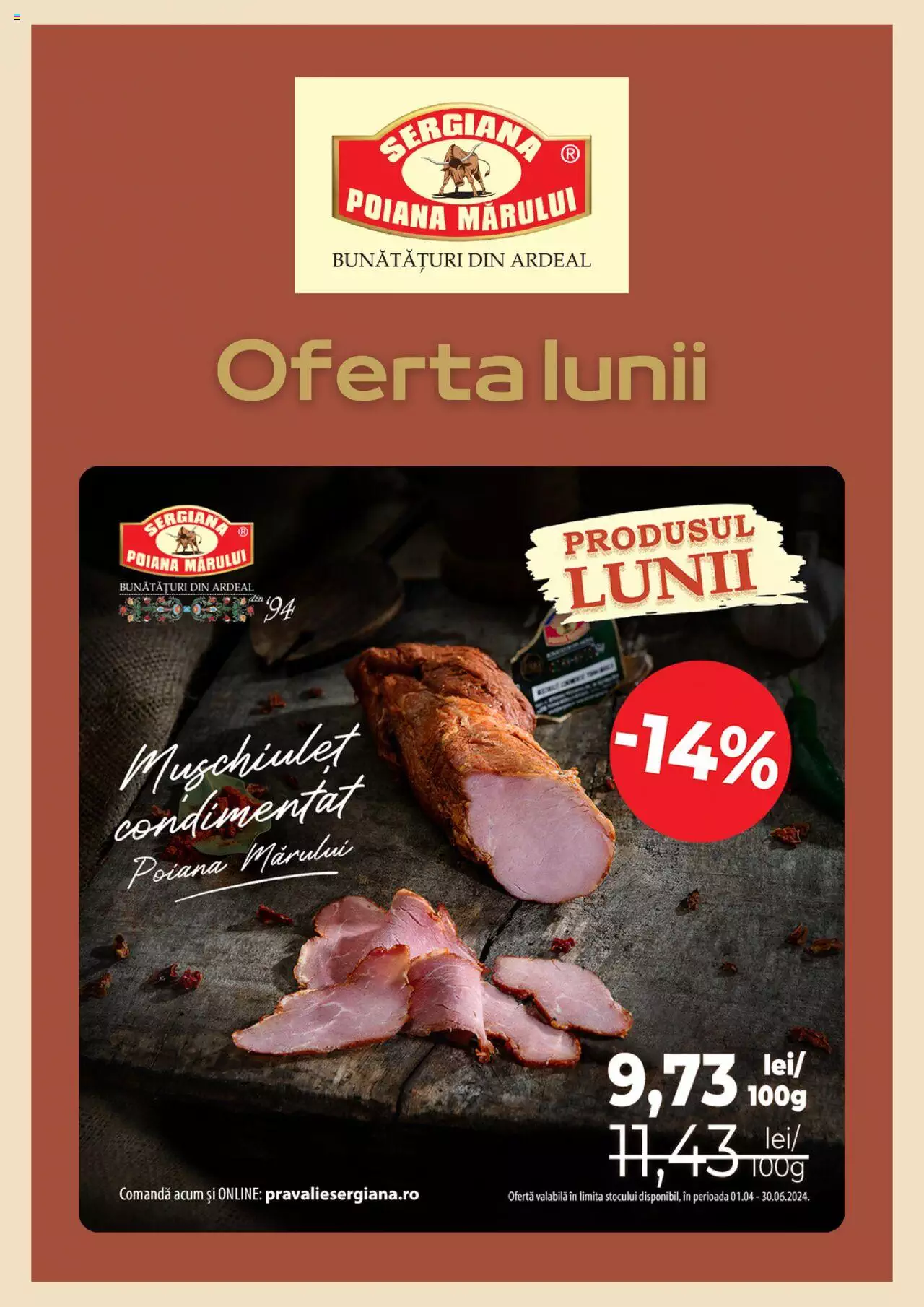 Catalog Sergiana 1 - 30 Iunie 2024 | Pagina 1