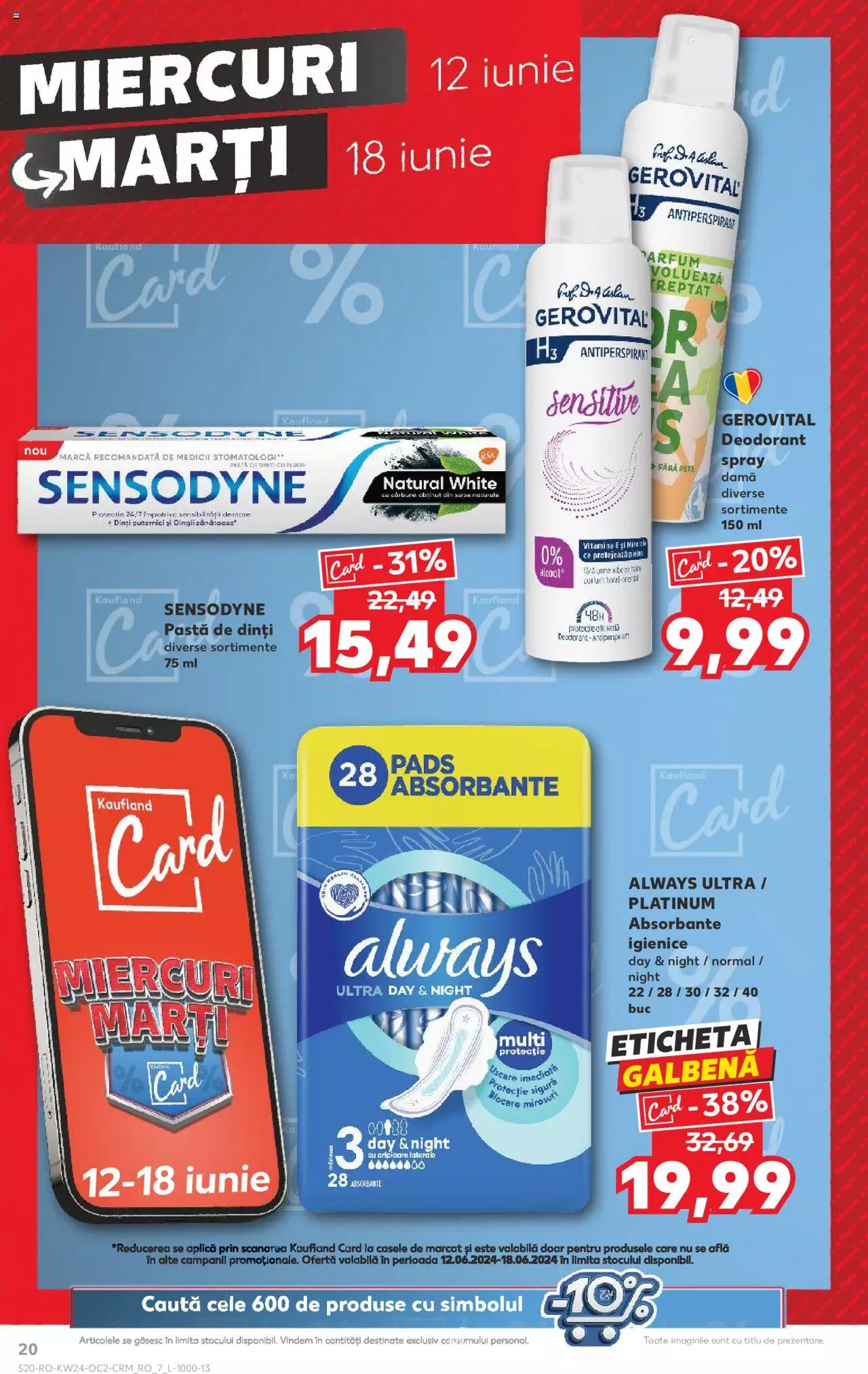 Catalog Kaufland 12 - 18 Iunie 2024 | Pagina 20