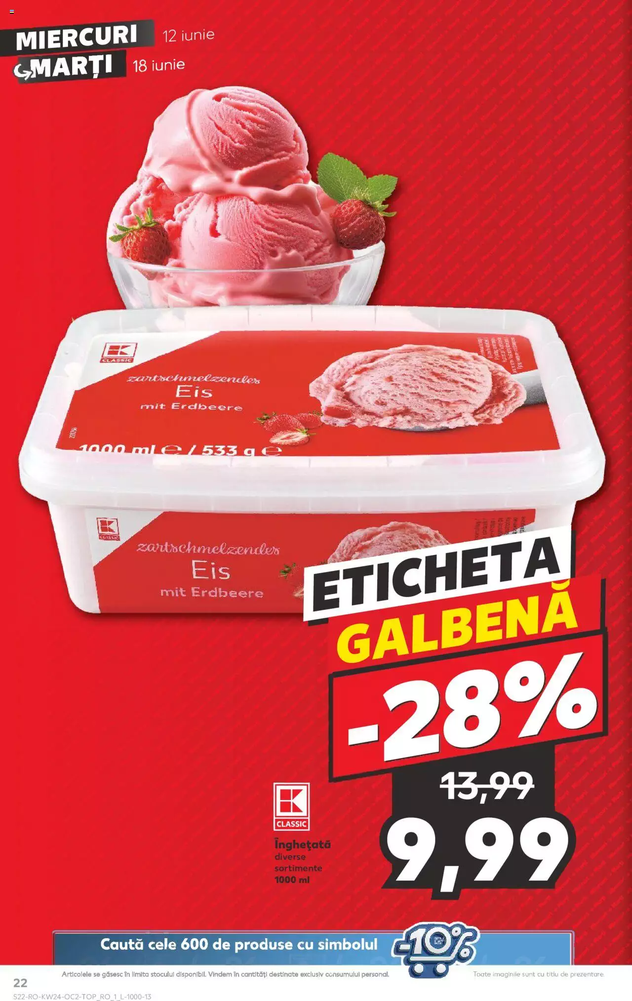 Catalog Kaufland 12 - 18 Iunie 2024 | Pagina 22