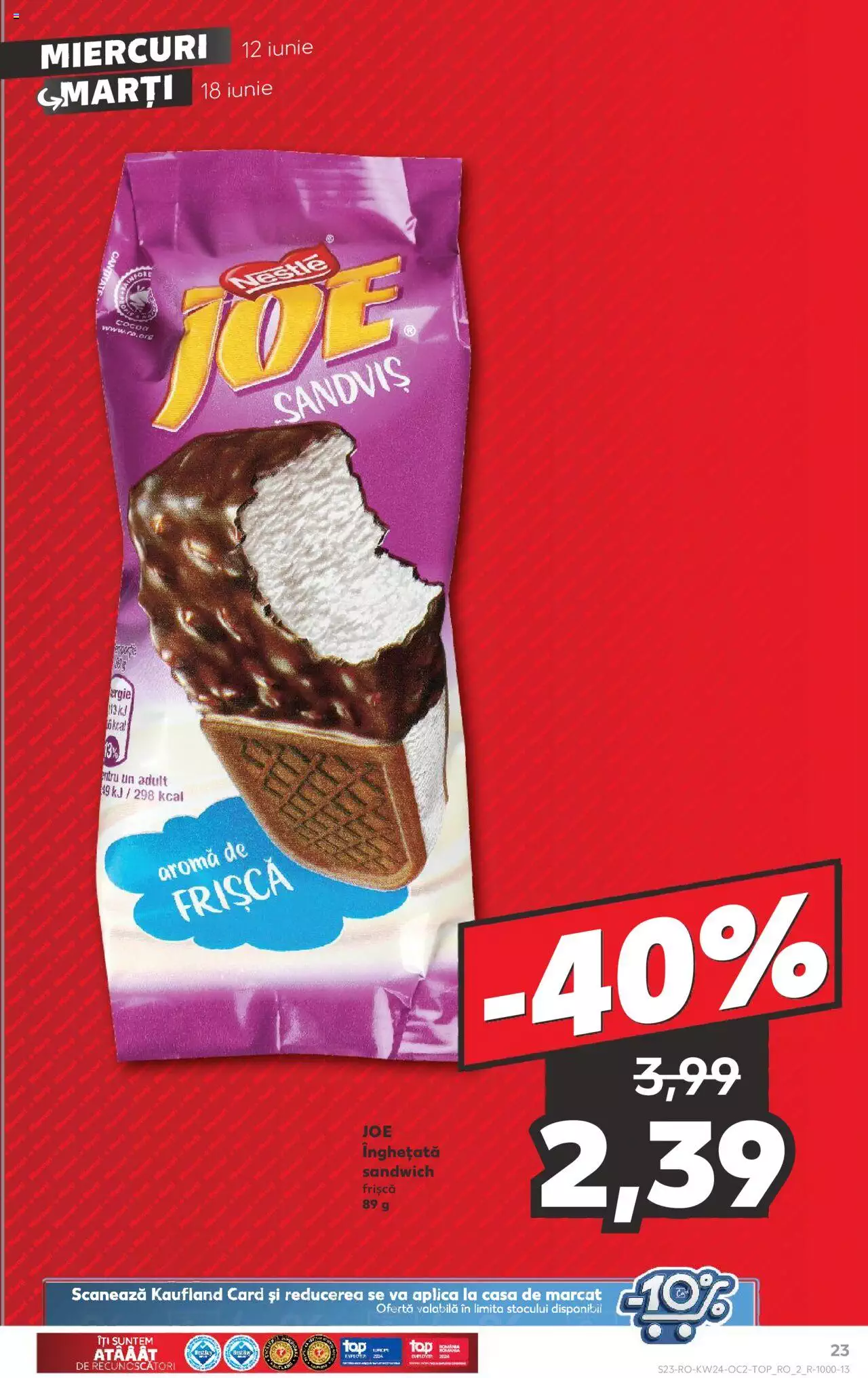 Catalog Kaufland 12 - 18 Iunie 2024 | Pagina 23