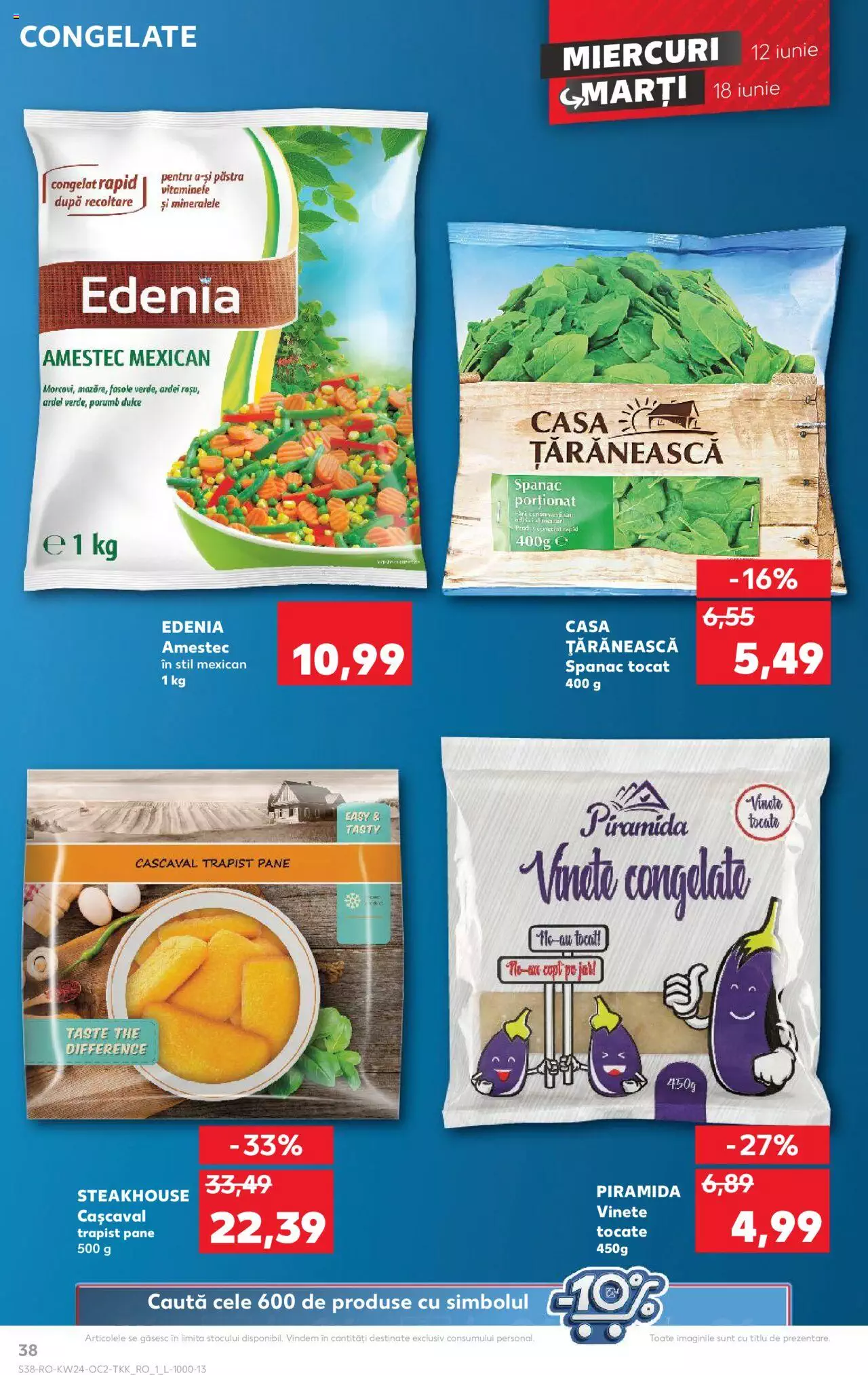 Catalog Kaufland 12 - 18 Iunie 2024 | Pagina 38