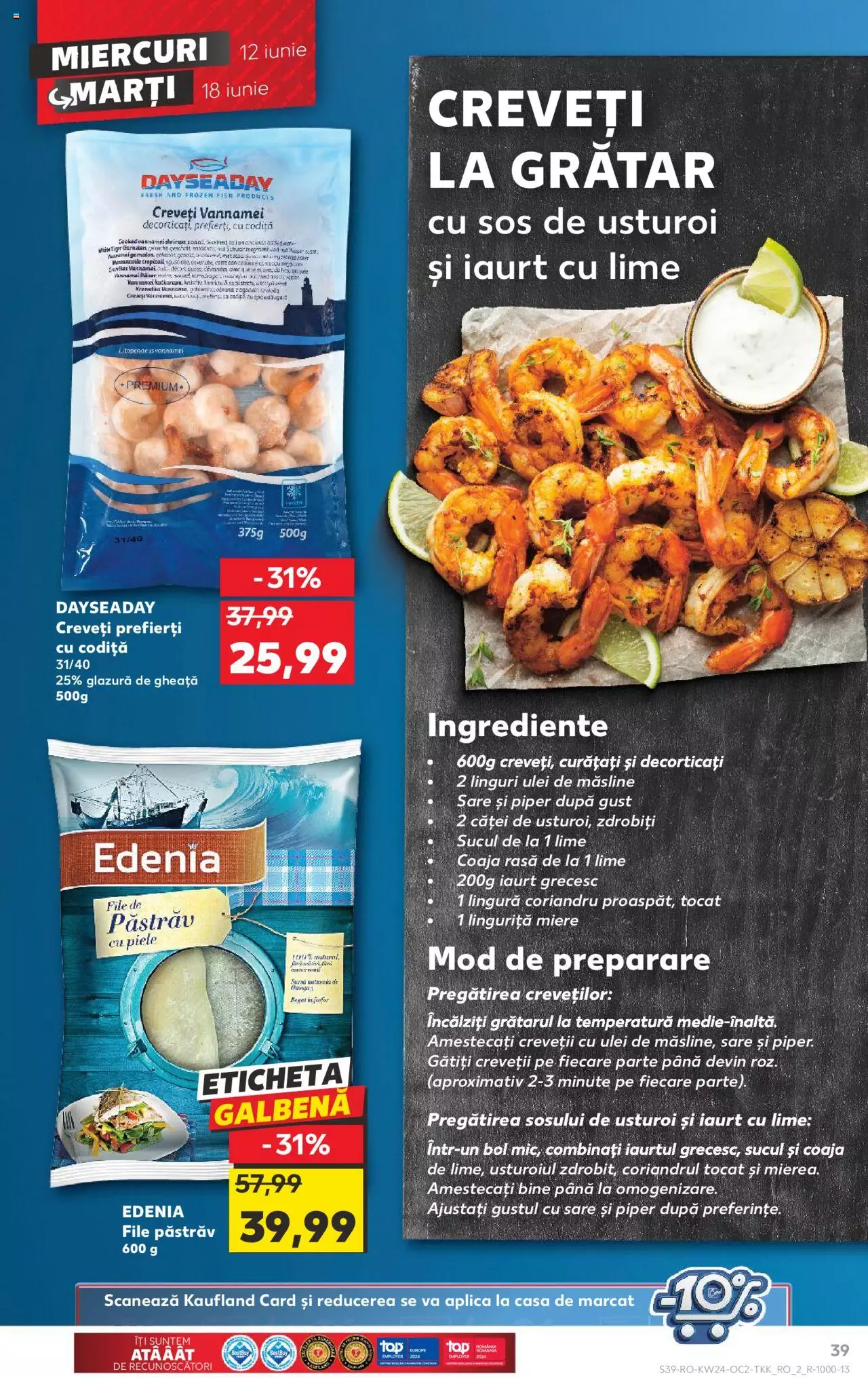 Catalog Kaufland 12 - 18 Iunie 2024 | Pagina 39