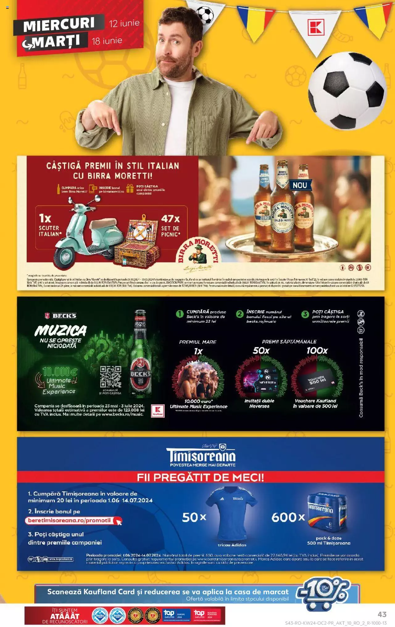 Catalog Kaufland 12 - 18 Iunie 2024 | Pagina 43