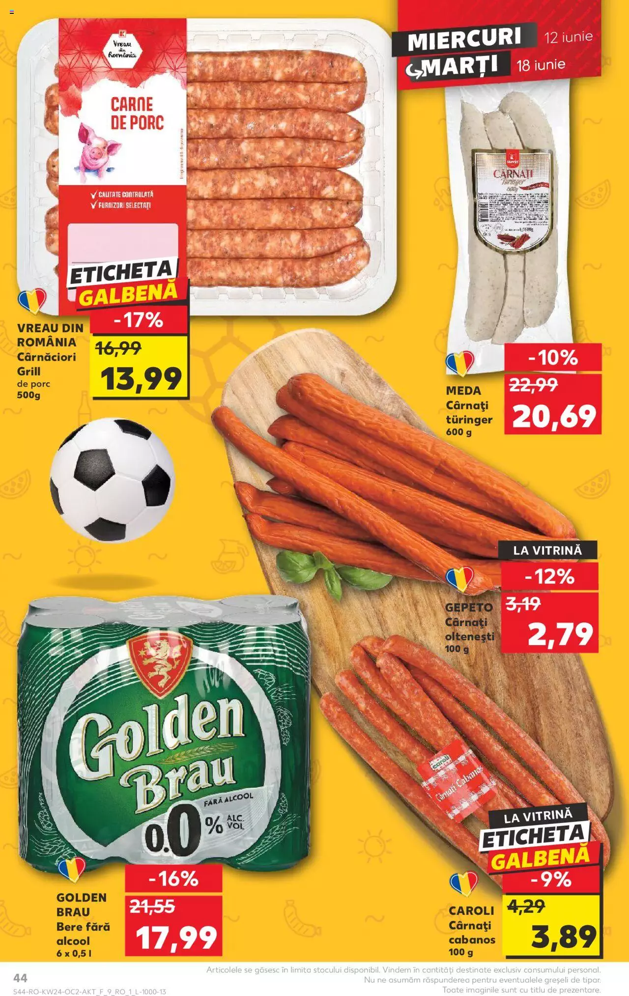 Catalog Kaufland 12 - 18 Iunie 2024 | Pagina 44