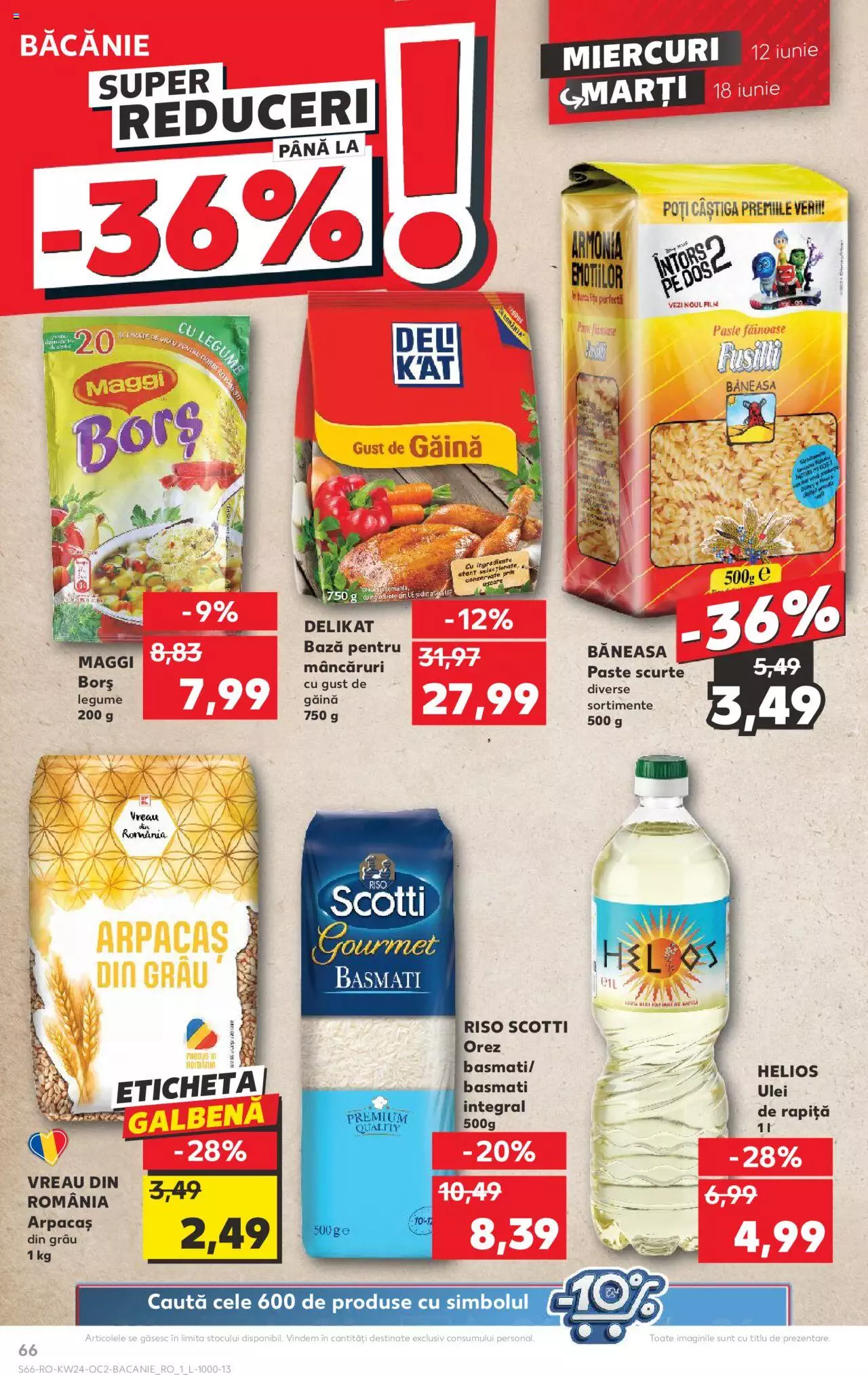 Catalog Kaufland 12 - 18 Iunie 2024 | Pagina 66