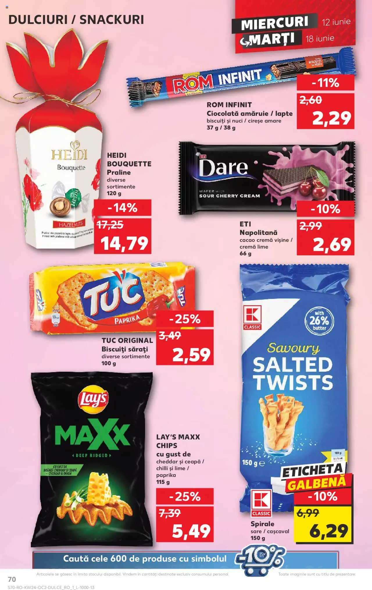 Catalog Kaufland 12 - 18 Iunie 2024 | Pagina 70