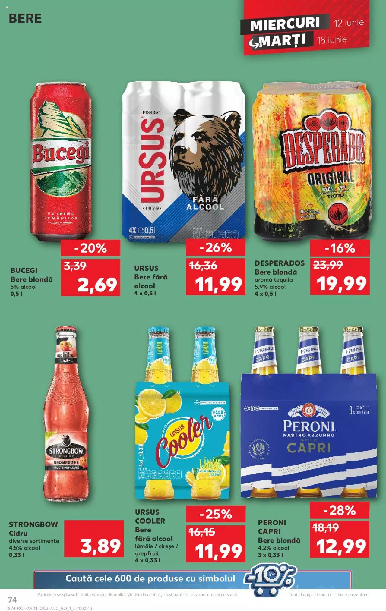 Catalog Kaufland 12 - 18 Iunie 2024 | Pagina 74