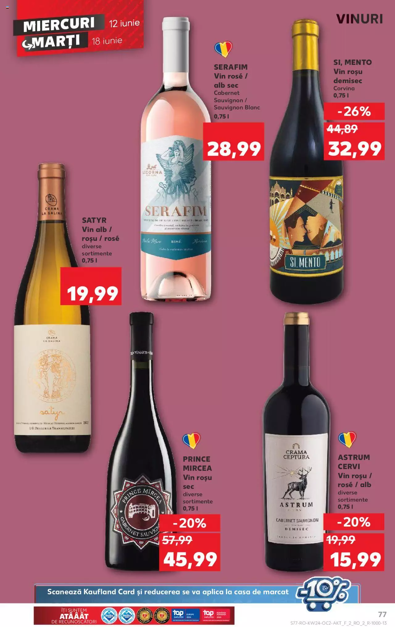 Catalog Kaufland 12 - 18 Iunie 2024 | Pagina 77