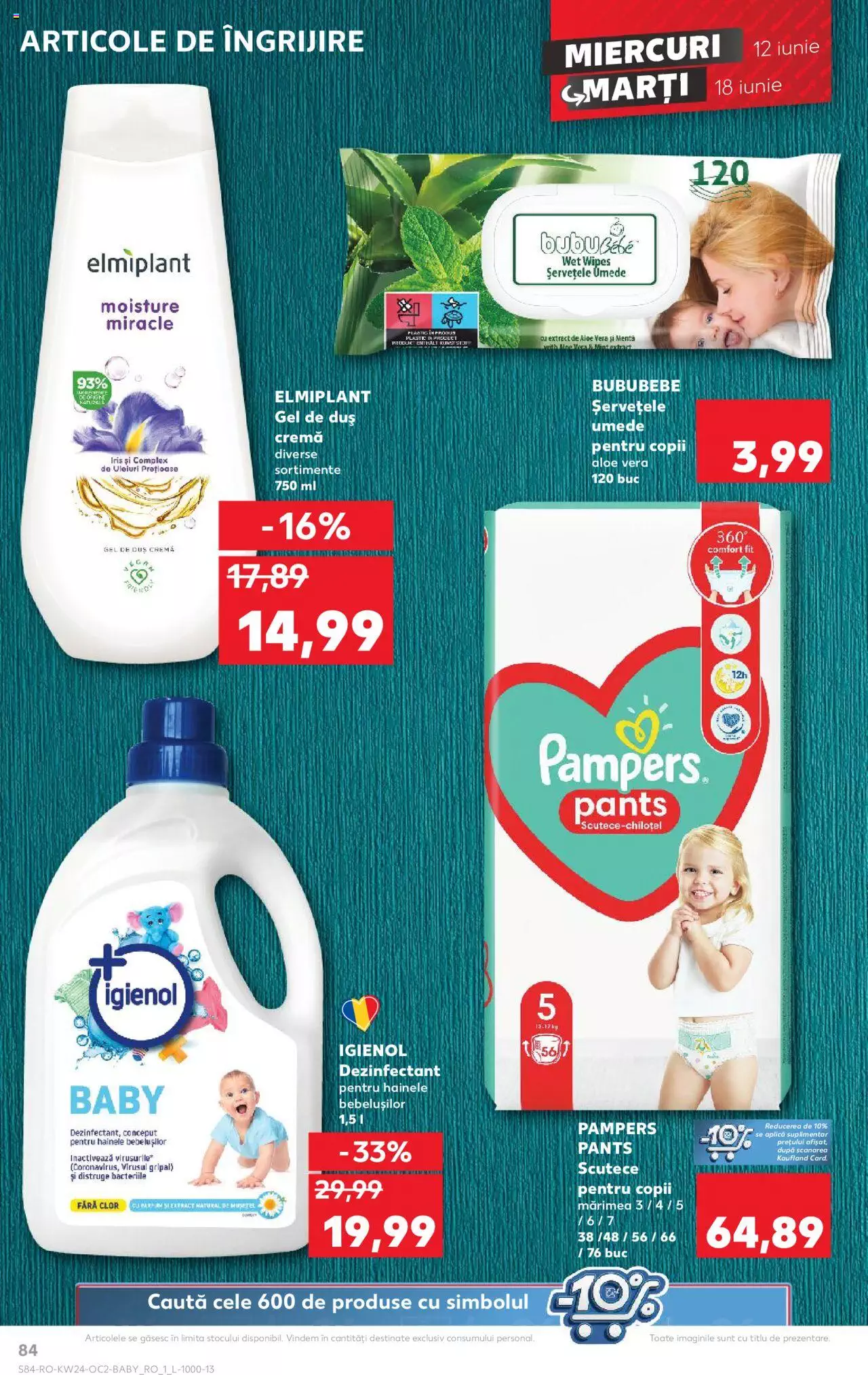 Catalog Kaufland 12 - 18 Iunie 2024 | Pagina 84