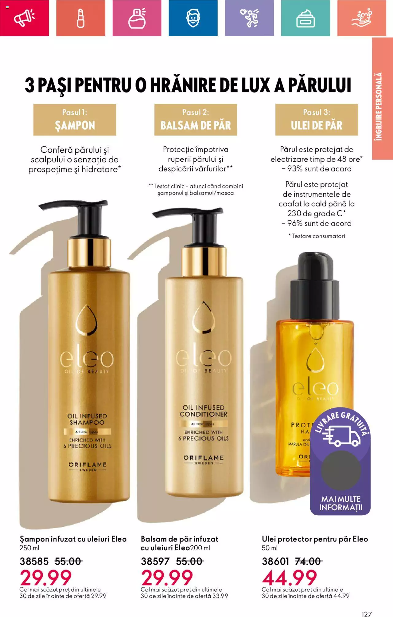 Catalog Oriflame 9 - 29 Iulie 2024 | Pagina 127