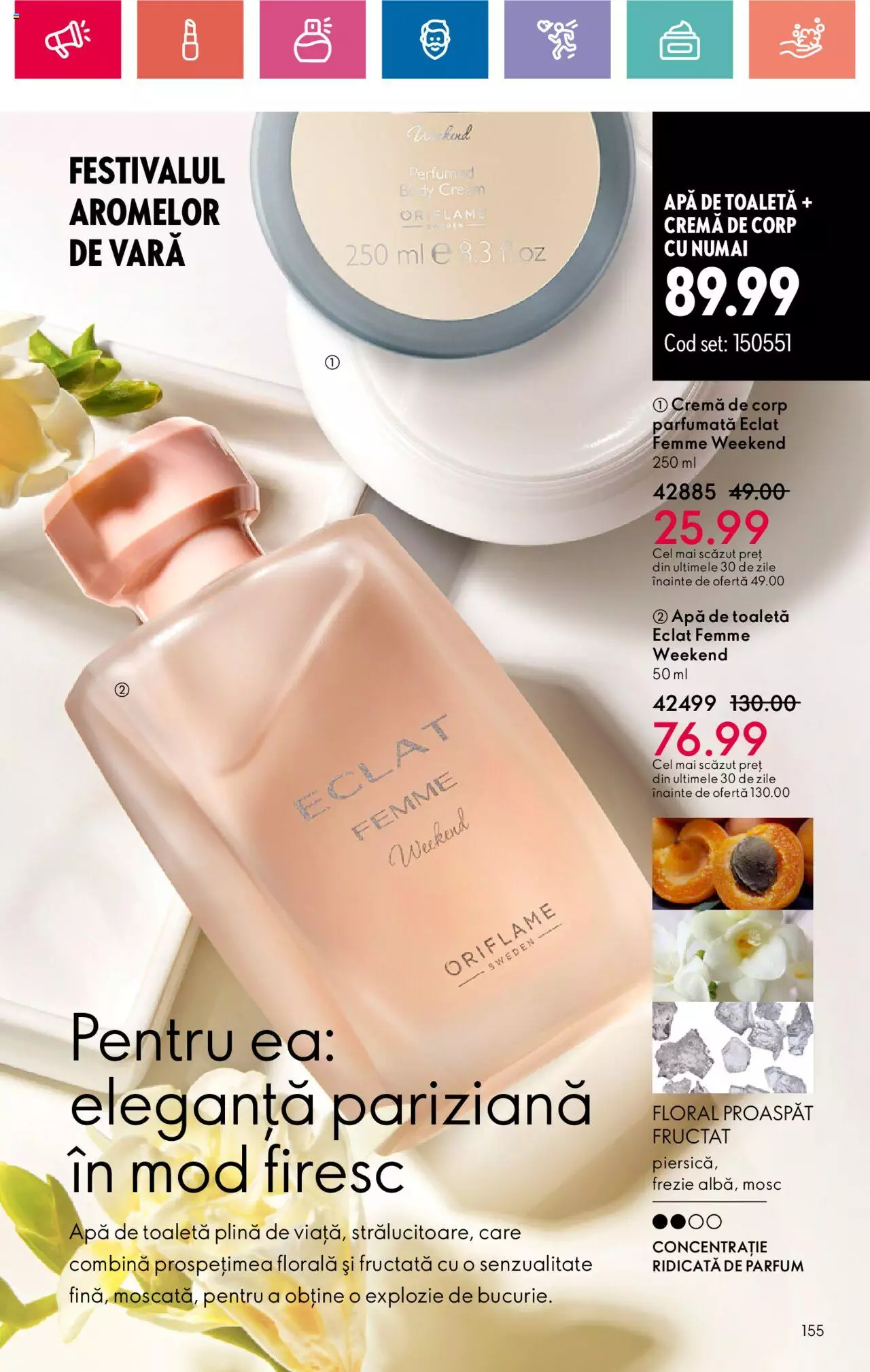 Catalog Oriflame 9 - 29 Iulie 2024 | Pagina 155