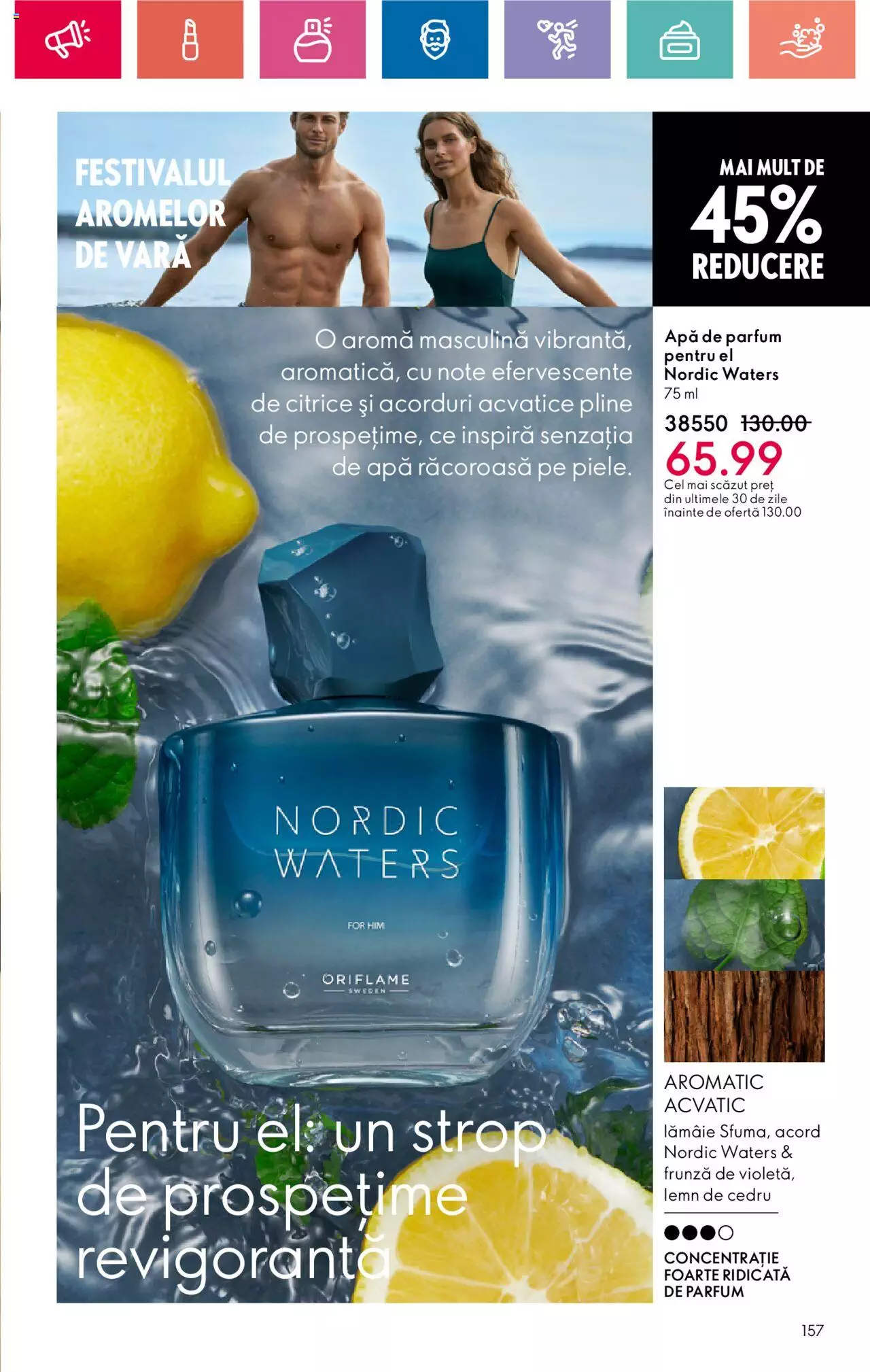Catalog Oriflame 9 - 29 Iulie 2024 | Pagina 157