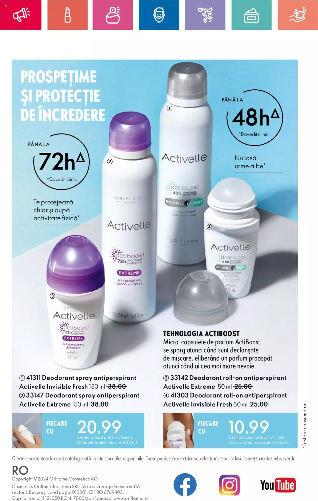Catalog Oriflame 9 - 29 Iulie 2024 | Pagina 166