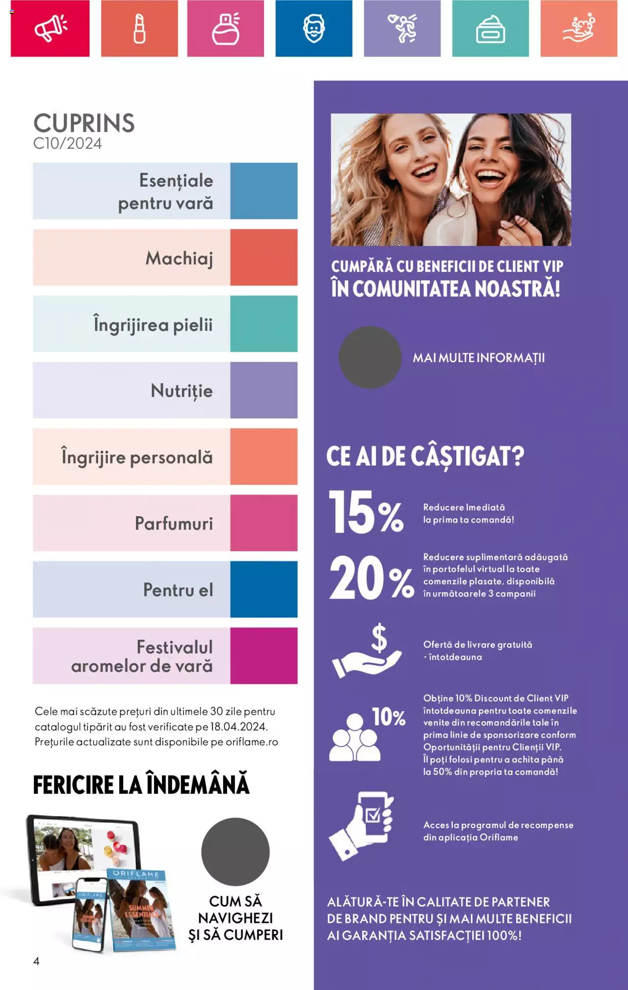 Catalog Oriflame 9 - 29 Iulie 2024 | Pagina 4