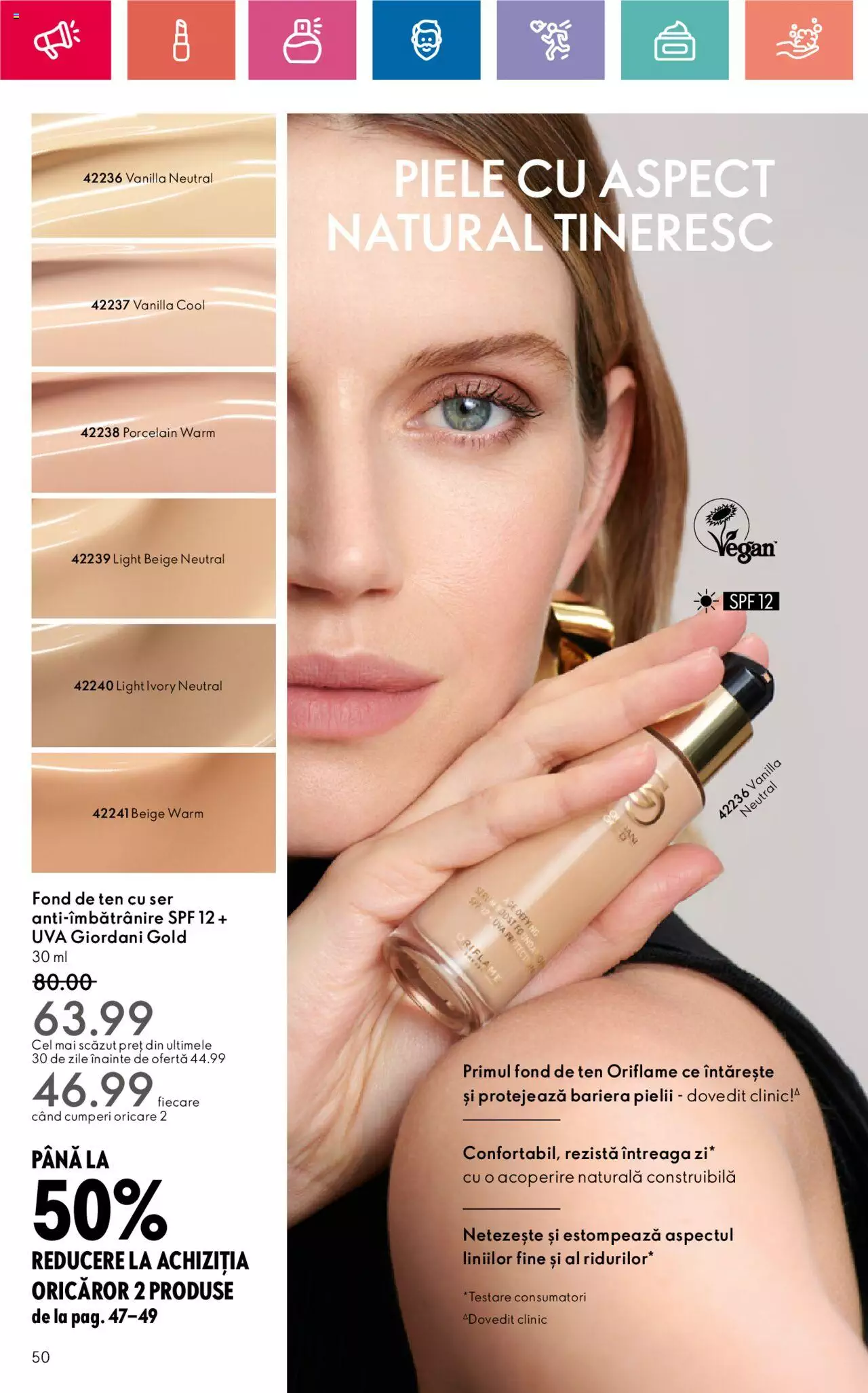 Catalog Oriflame 9 - 29 Iulie 2024 | Pagina 50
