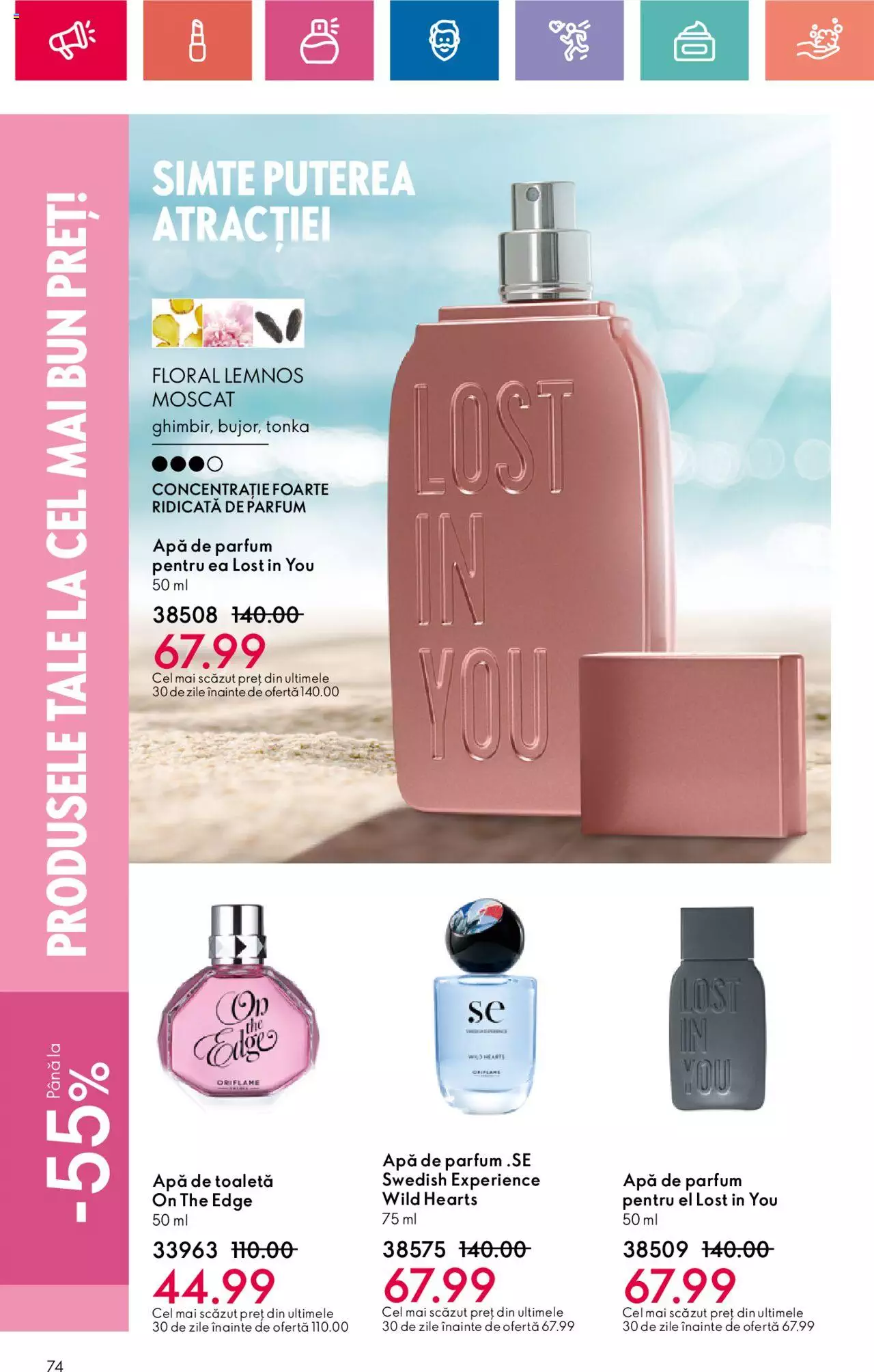 Catalog Oriflame 9 - 29 Iulie 2024 | Pagina 74
