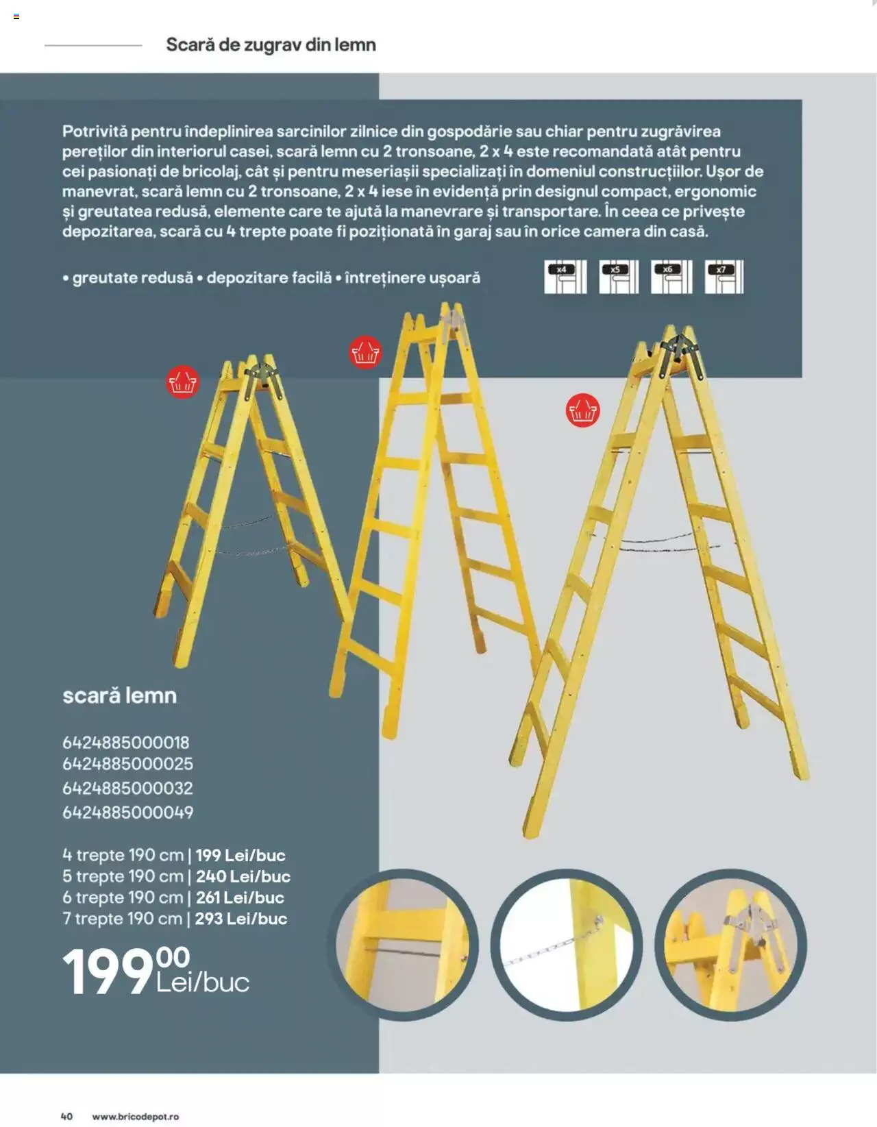 Catalog Brico Depot 13 Iunie - 30 Septembrie 2024 | Pagina 40