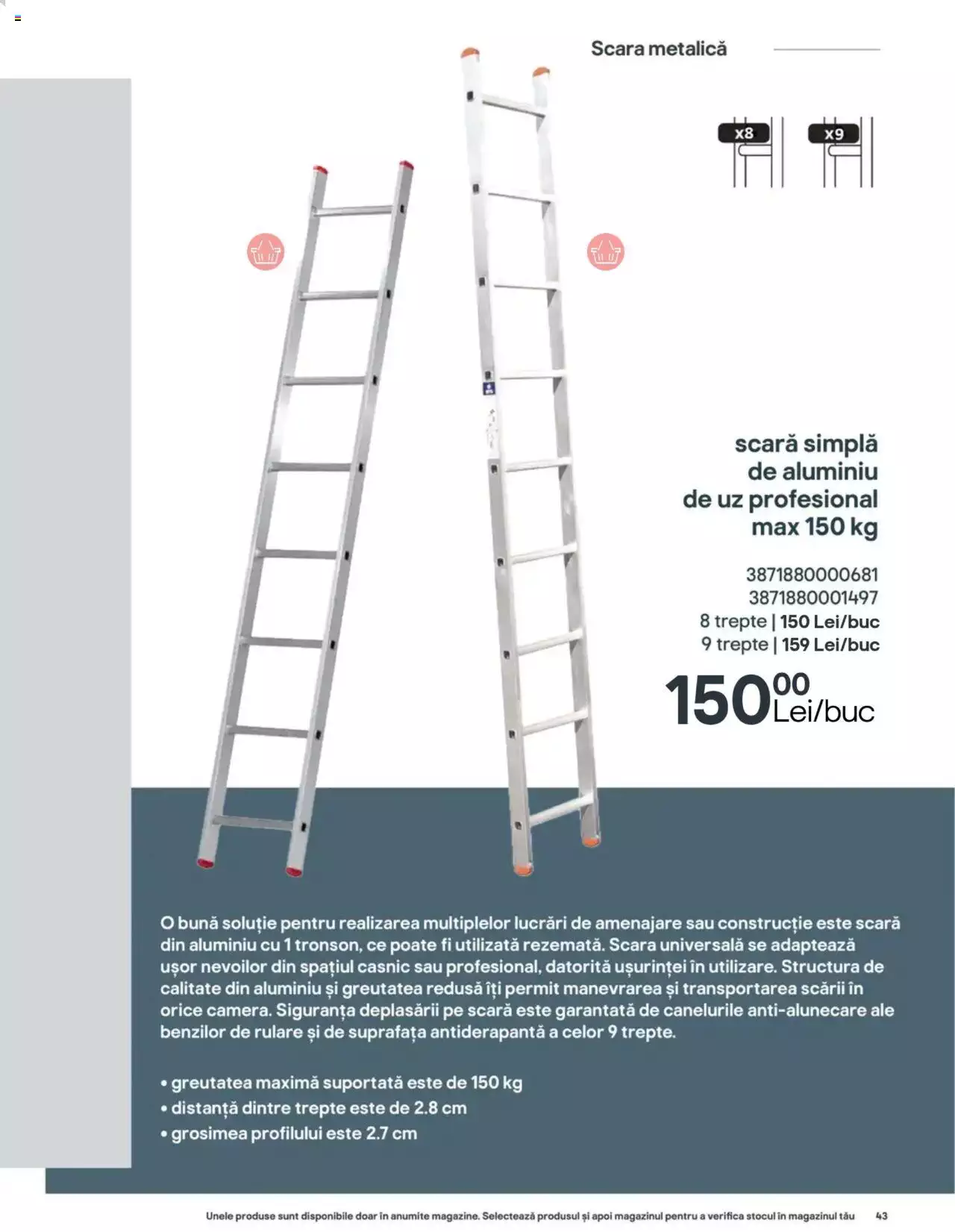 Catalog Brico Depot 13 Iunie - 30 Septembrie 2024 | Pagina 43