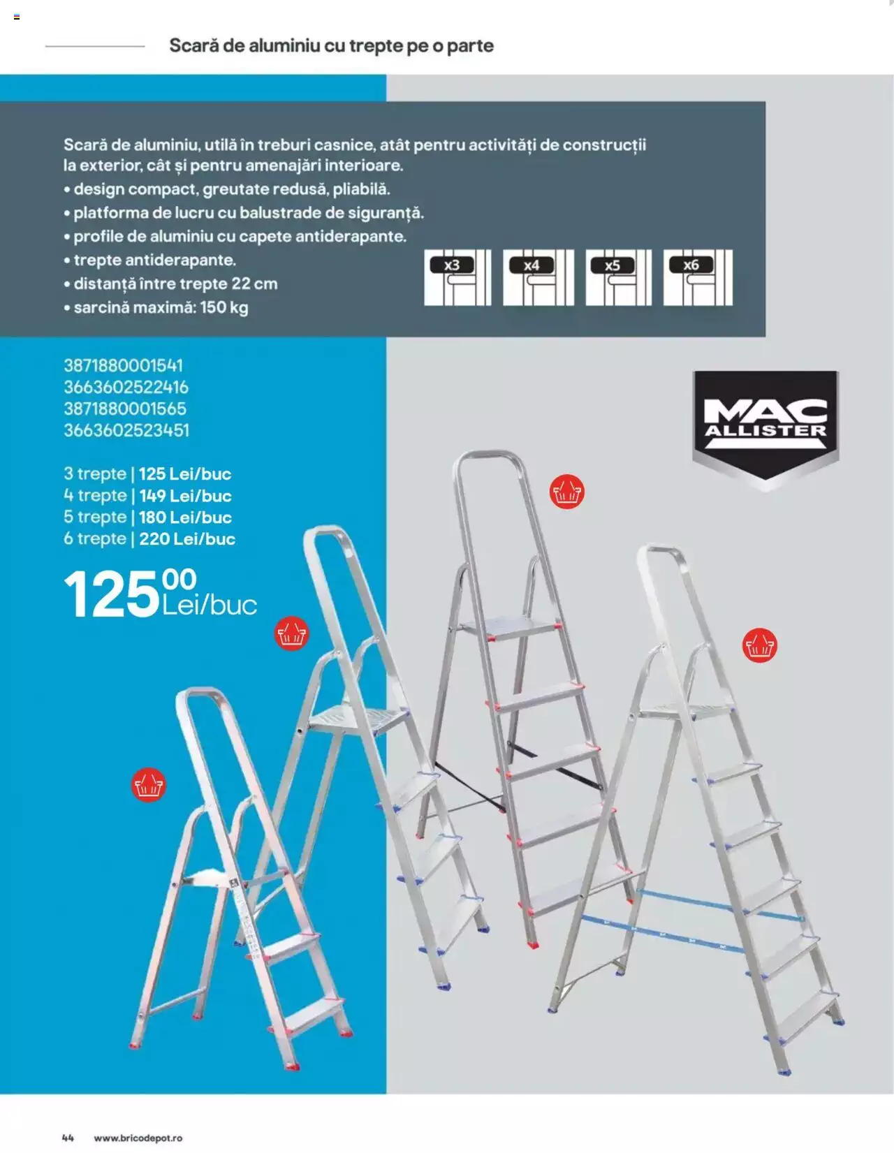 Catalog Brico Depot 13 Iunie - 30 Septembrie 2024 | Pagina 44