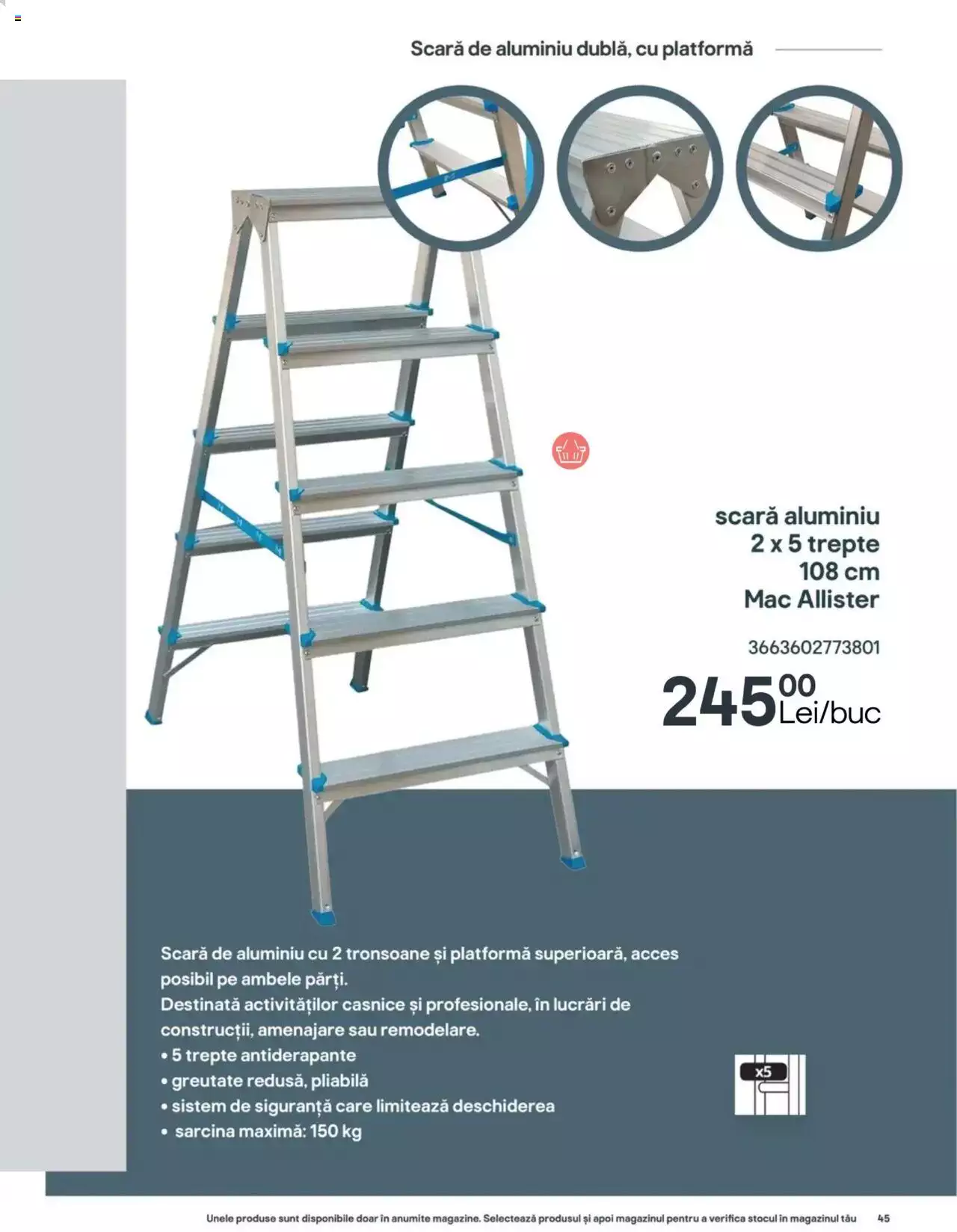 Catalog Brico Depot 13 Iunie - 30 Septembrie 2024 | Pagina 45