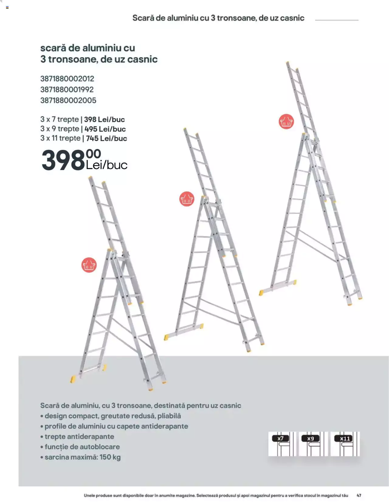 Catalog Brico Depot 13 Iunie - 30 Septembrie 2024 | Pagina 47
