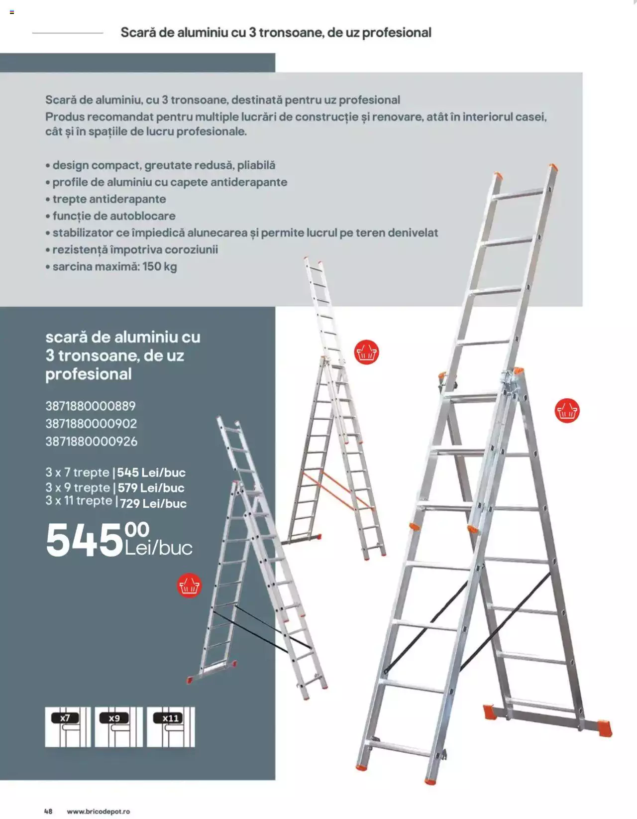 Catalog Brico Depot 13 Iunie - 30 Septembrie 2024 | Pagina 48