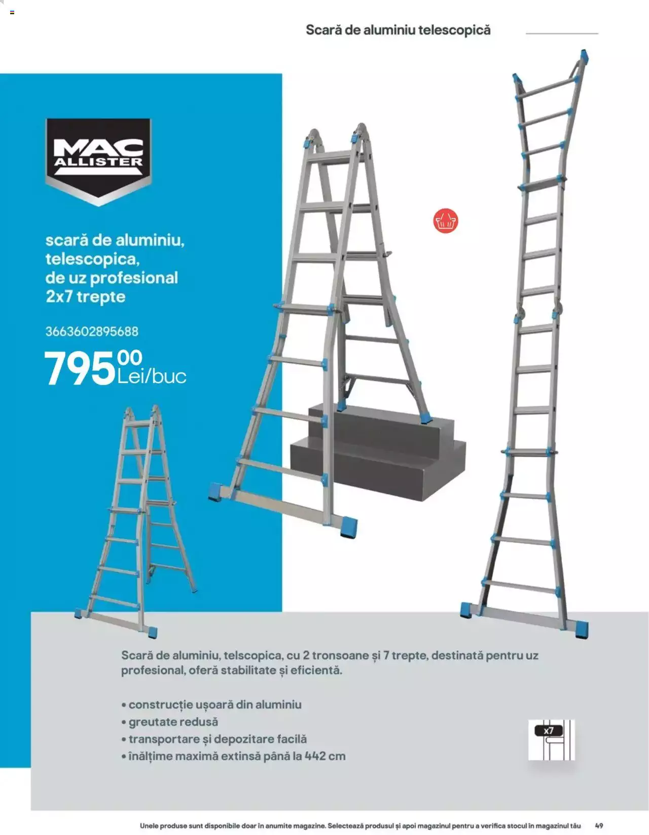 Catalog Brico Depot 13 Iunie - 30 Septembrie 2024 | Pagina 49
