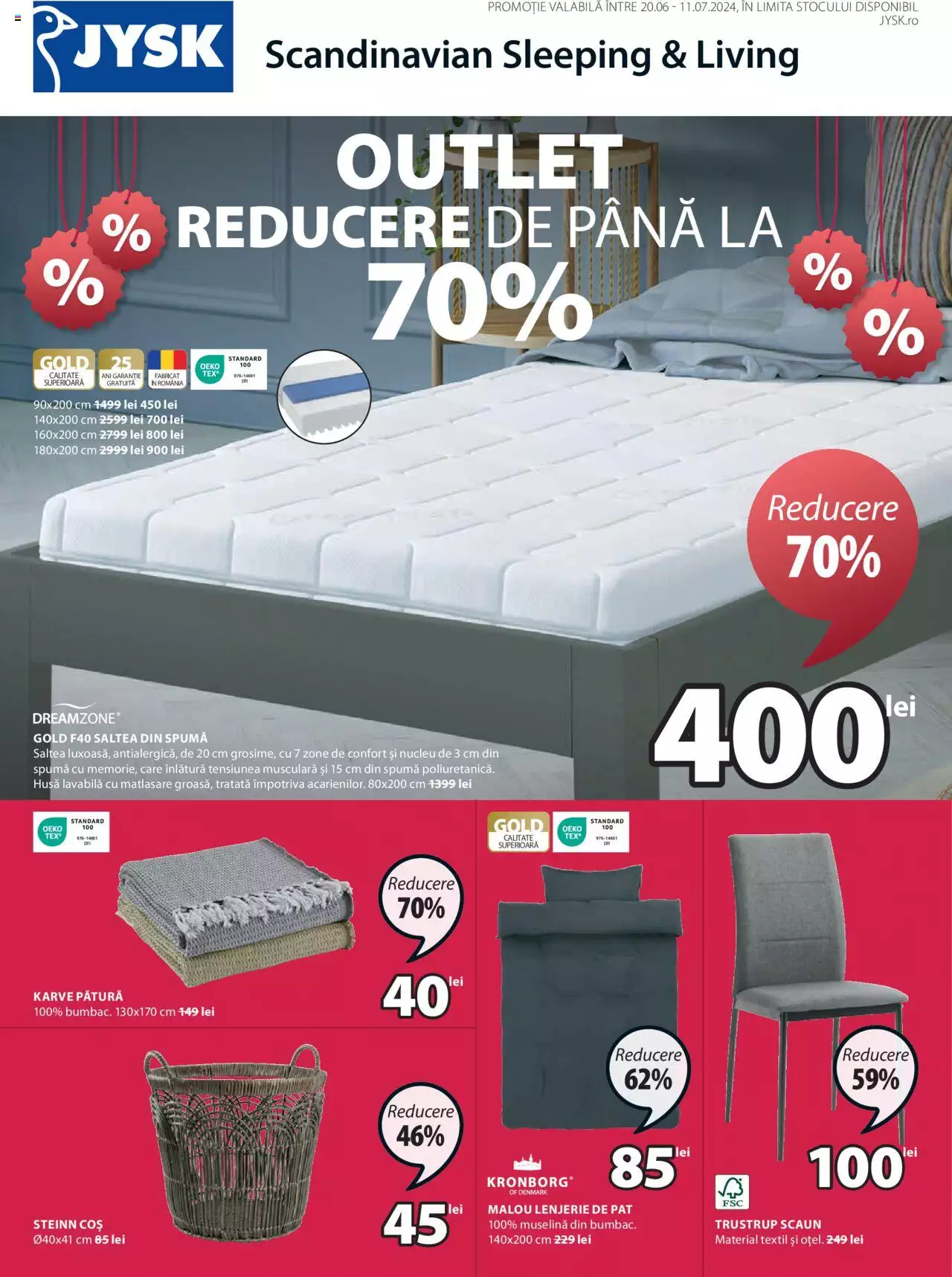 Catalog JYSK 20 Iunie - 11 Iulie 2024 | Pagina 1