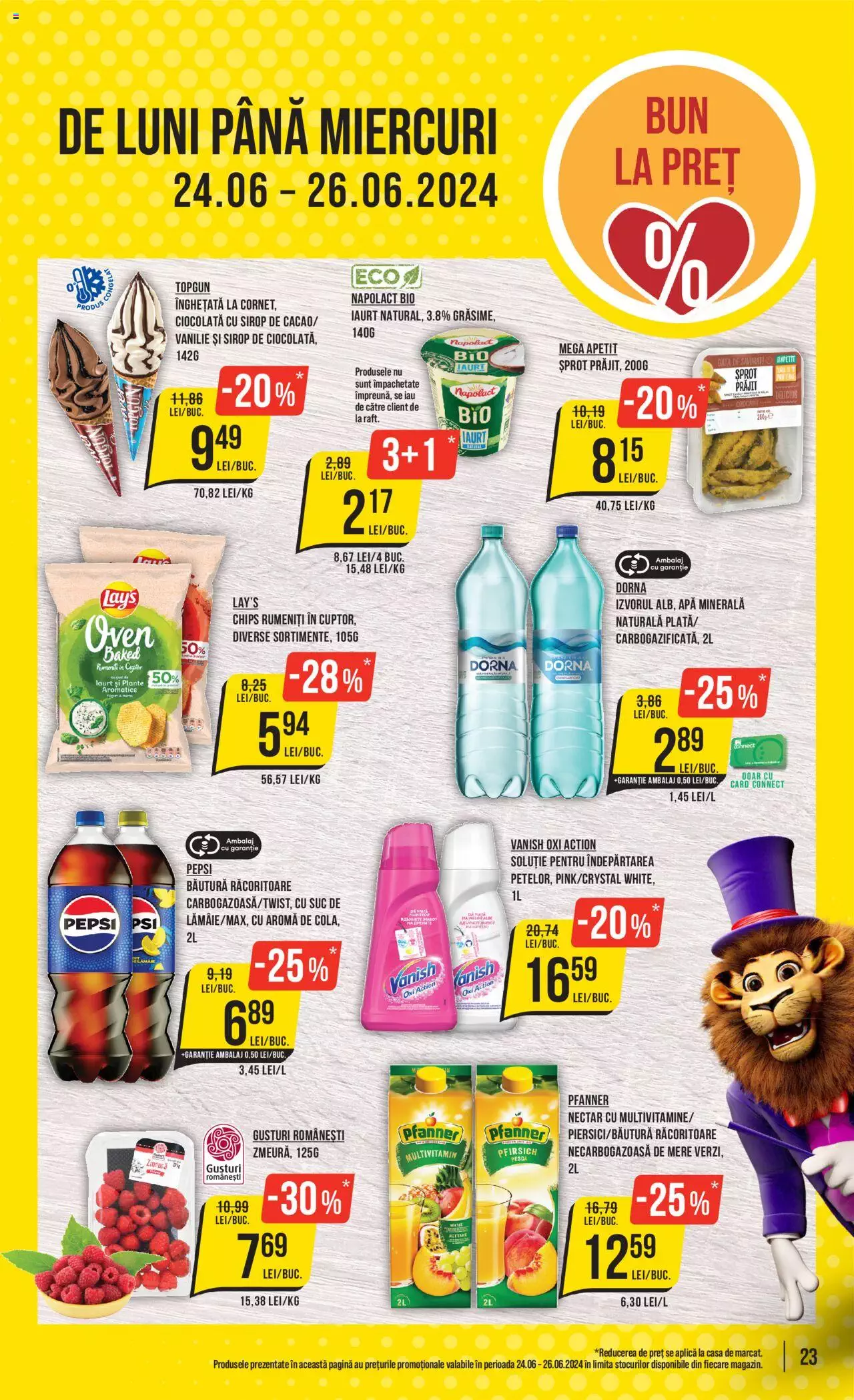 Catalog Mega Image 20 - 26 Iunie 2024 | Pagina 23