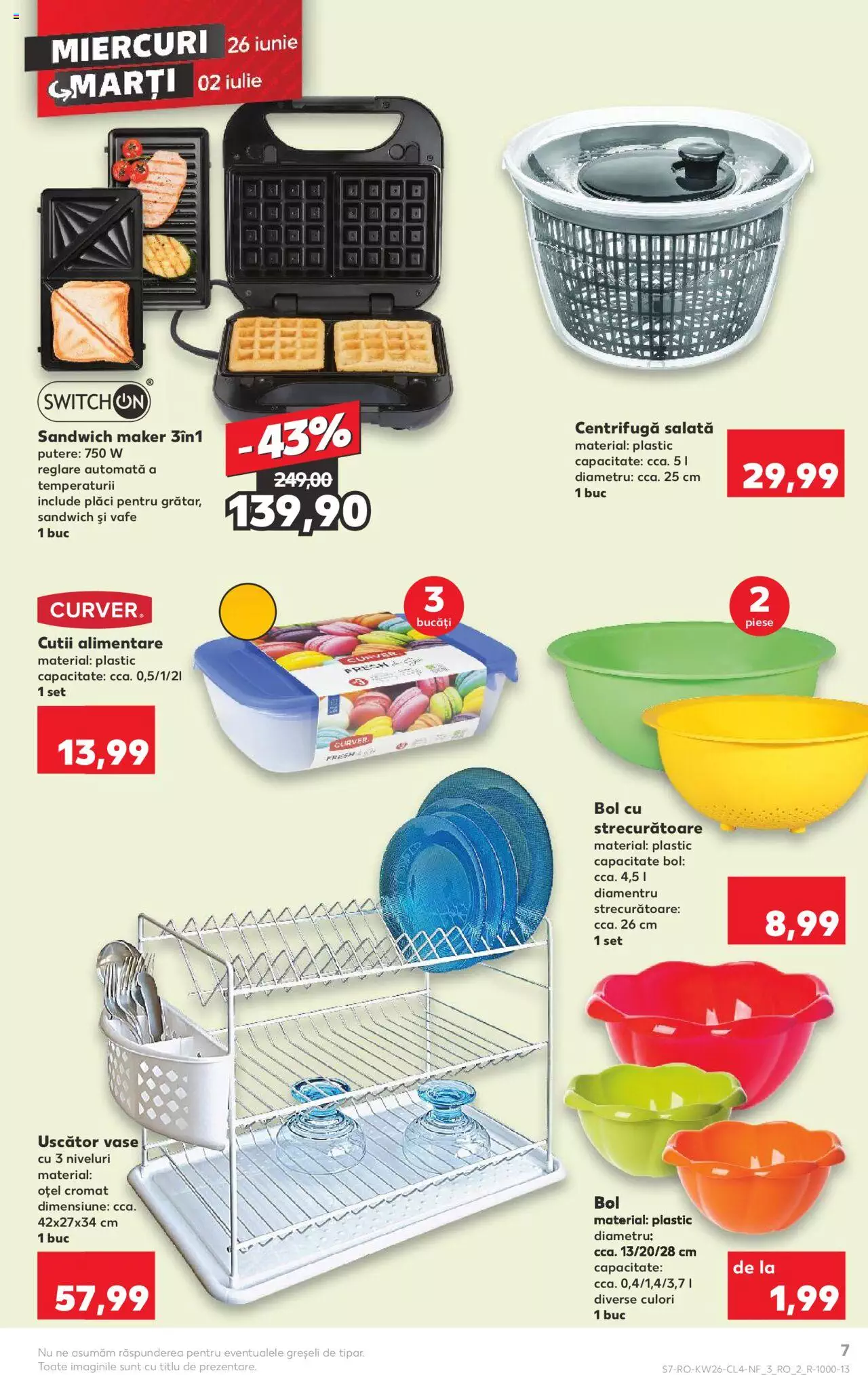 Catalog Kaufland 26 Iunie - 2 Iulie 2024 | Pagina 7