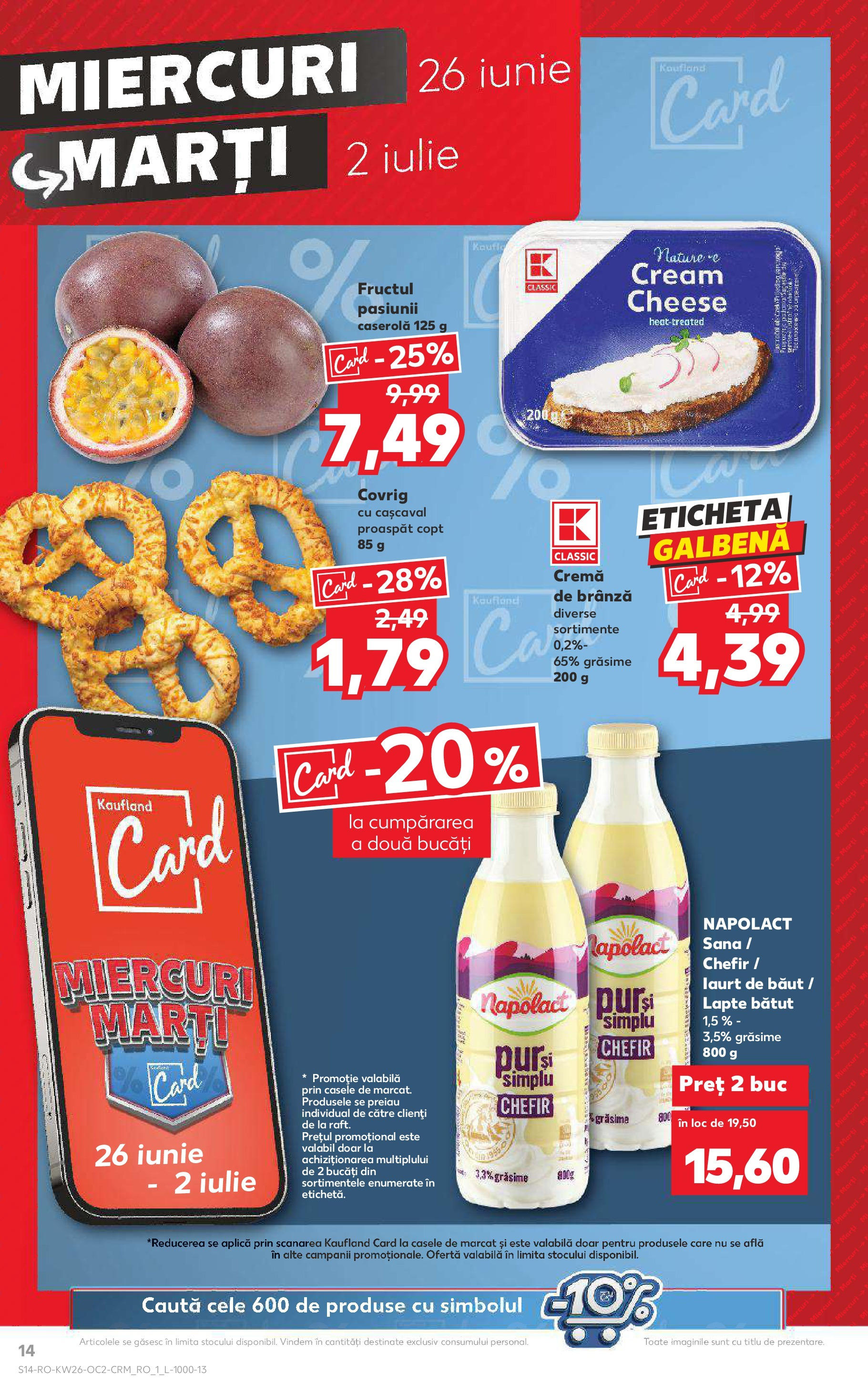 Catalog Kaufland 26 Iunie - 2 Iulie 2024 | Pagina 14