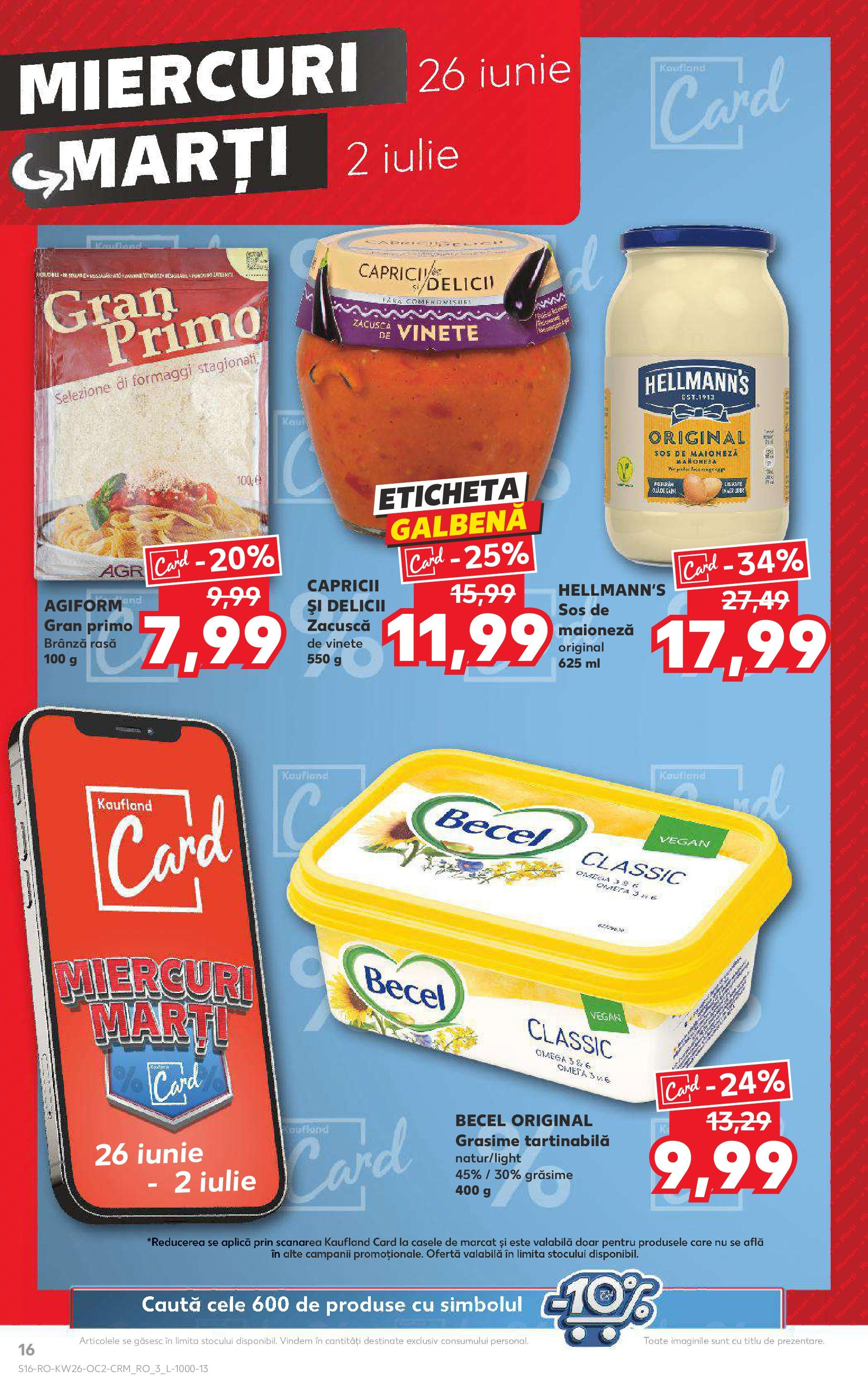 Catalog Kaufland 26 Iunie - 2 Iulie 2024 | Pagina 16